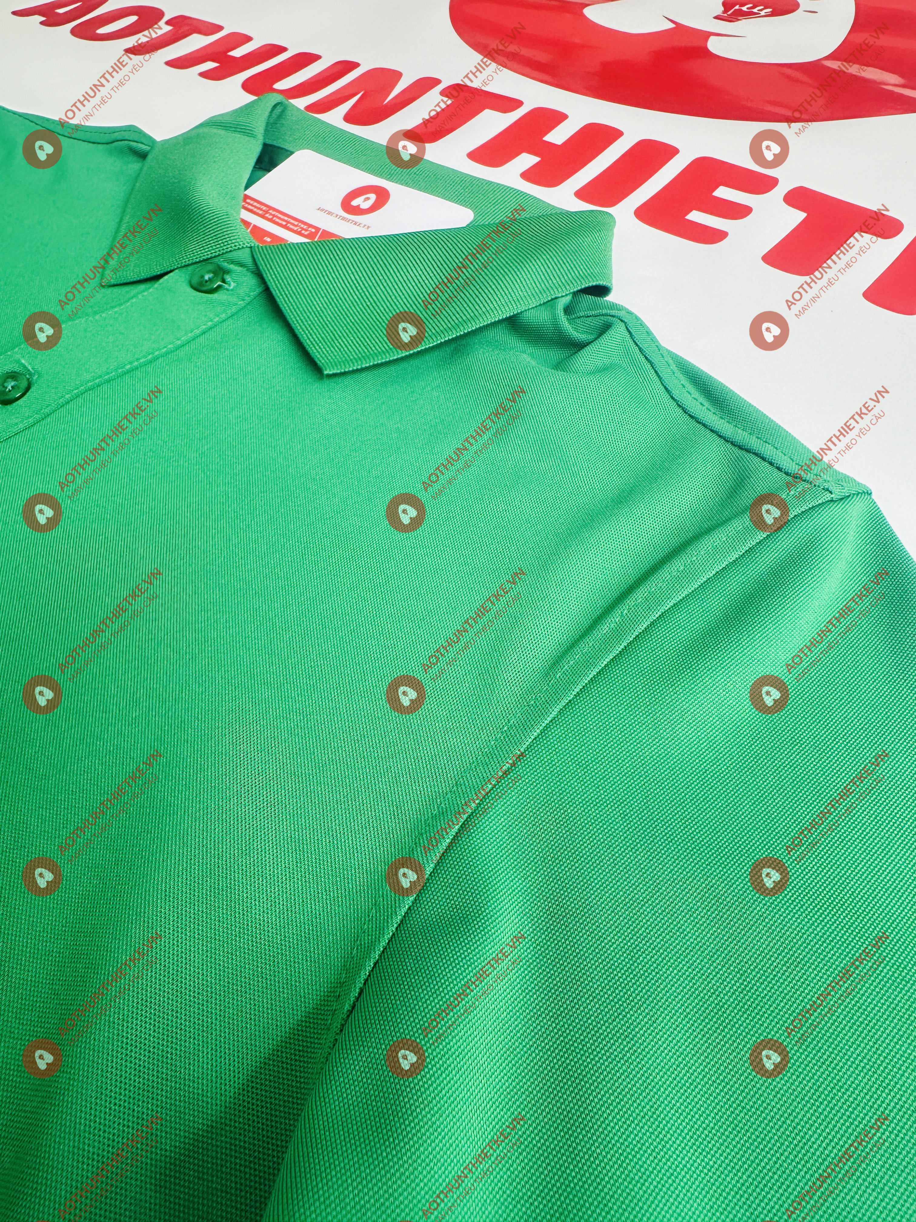 Áo Đồng Phục Polo Basic Xanh Két_thumbnail_1