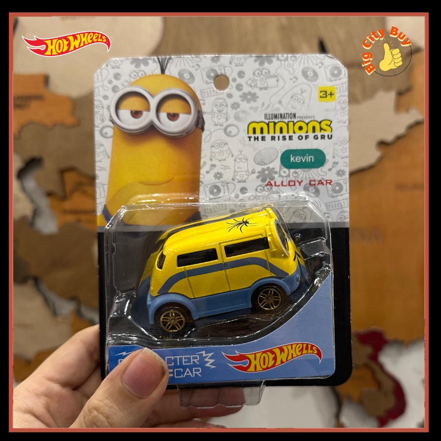 Đồ chơi Mô Hình Ô Tô Hot Wheels Minion Hợp Kim The Rise of Gru Xe Bob Gru Alloy Car Cho Bé Bigcitybuy_thumbnail_3