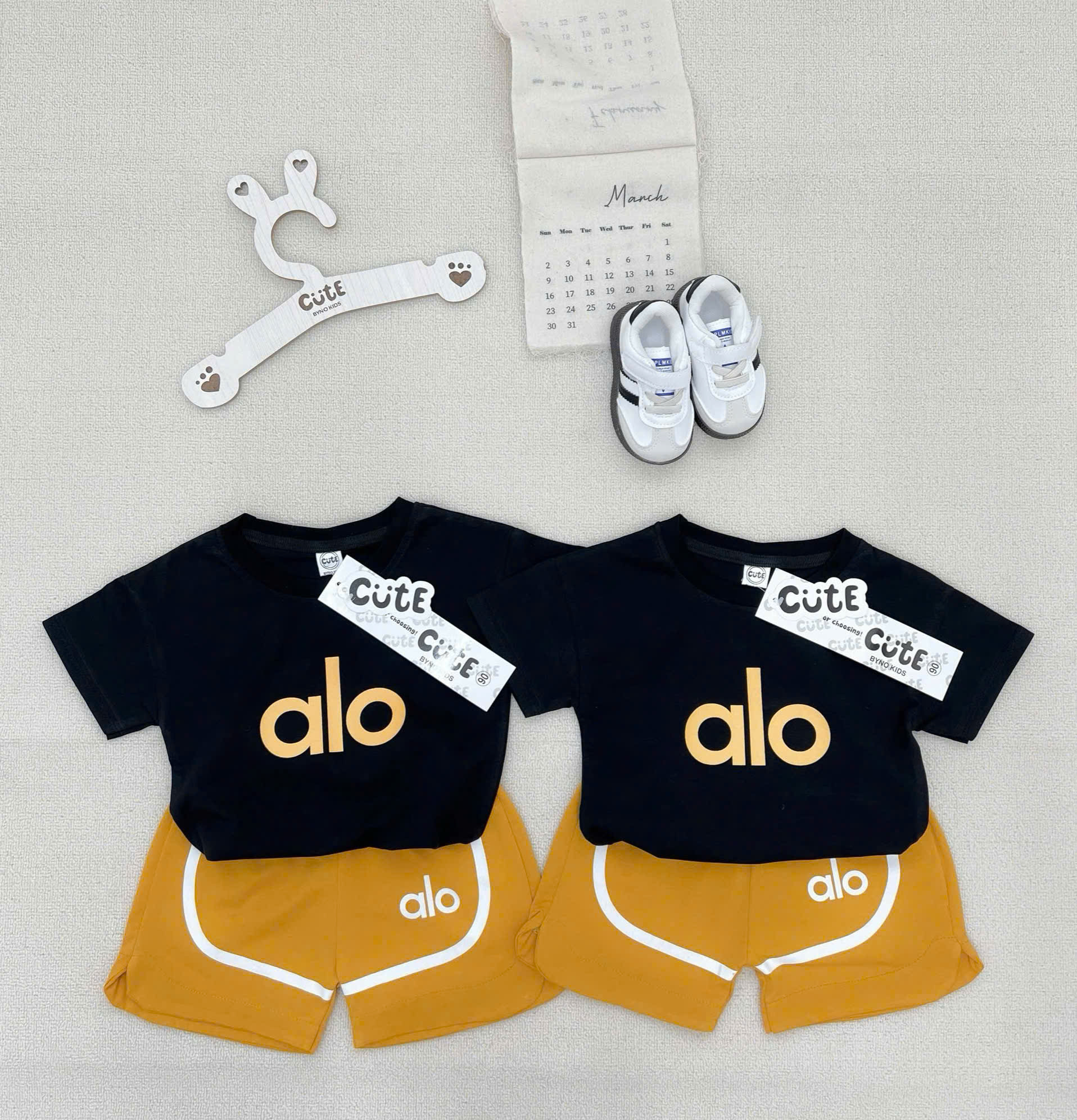 M65 BỘ CỘC ALO ÁO ĐEN CHỮ VÀNG- A117.1699