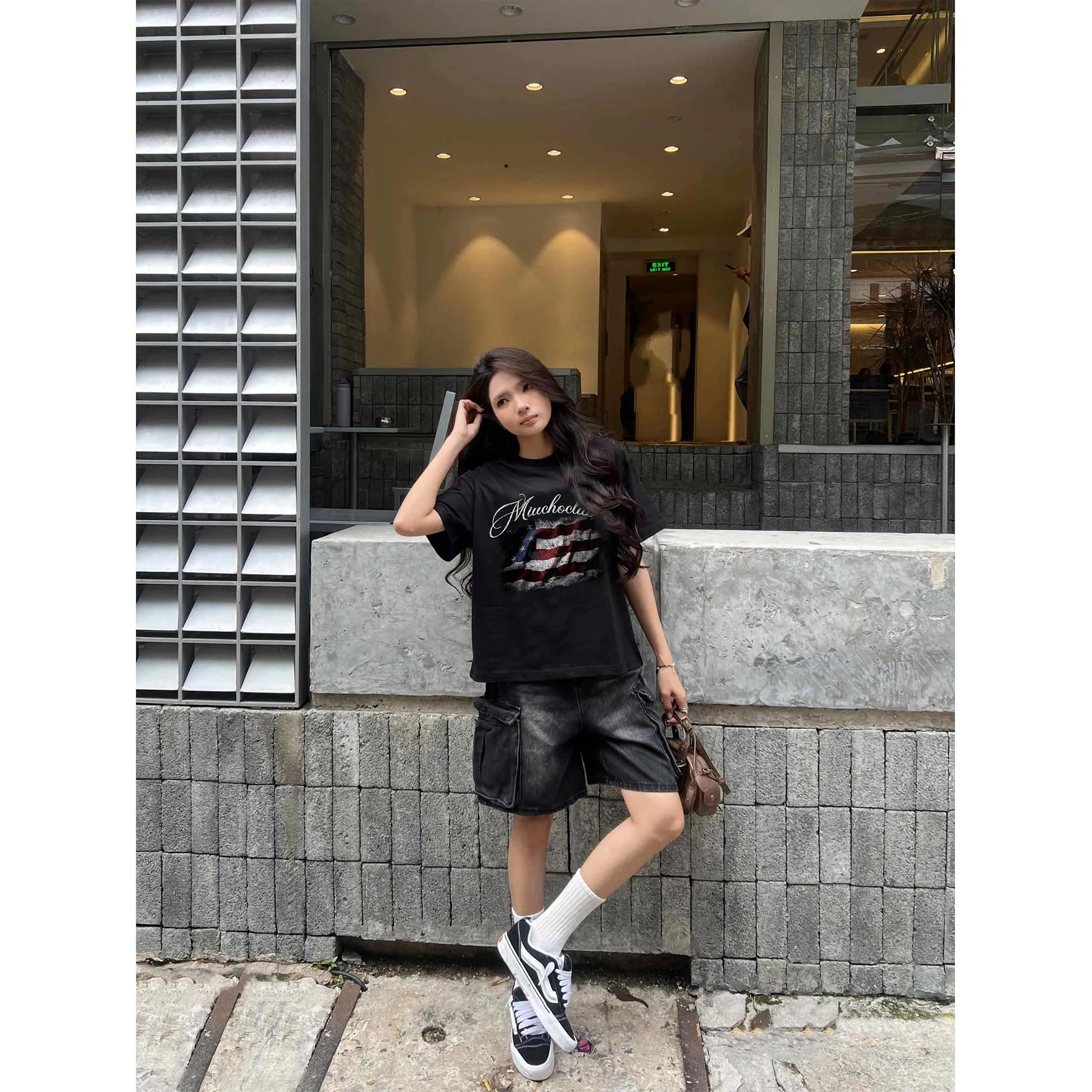 Áo thun nam form boxy local brand Miucho Club 2523 phong cách đường phố, trẻ trung vải cotton thoáng mát_thumbnail_2