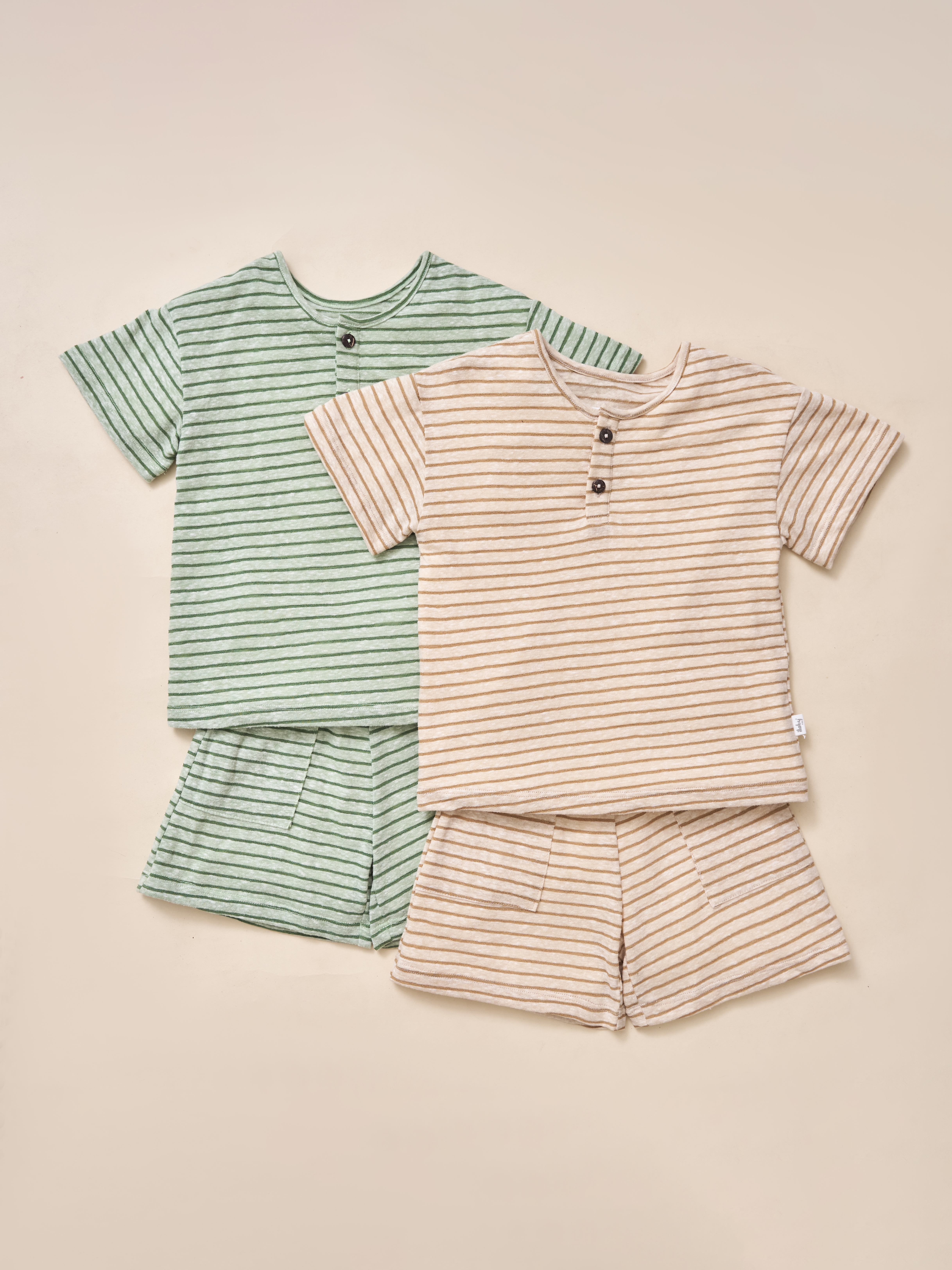 Set kẻ cộc tay hai khuy dừa_thumbnail_4