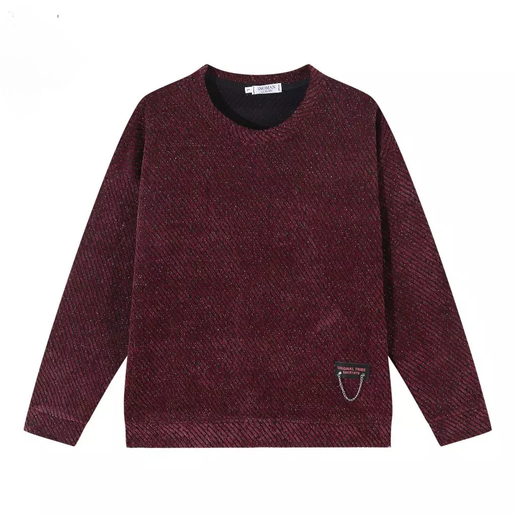 Áo Sweater Nam Nữ Thu Đông Chất Liệu Dạ Phủ Kim Tuyến Mắc Thép Cao Cấp_thumbnail_7