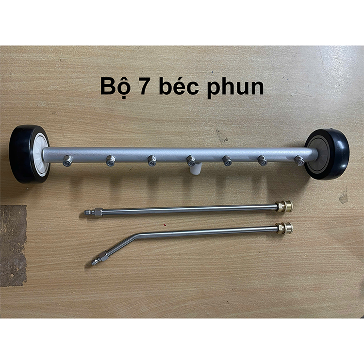 Bộ Xịt Rửa Sân Gầm 7 Béc Phun