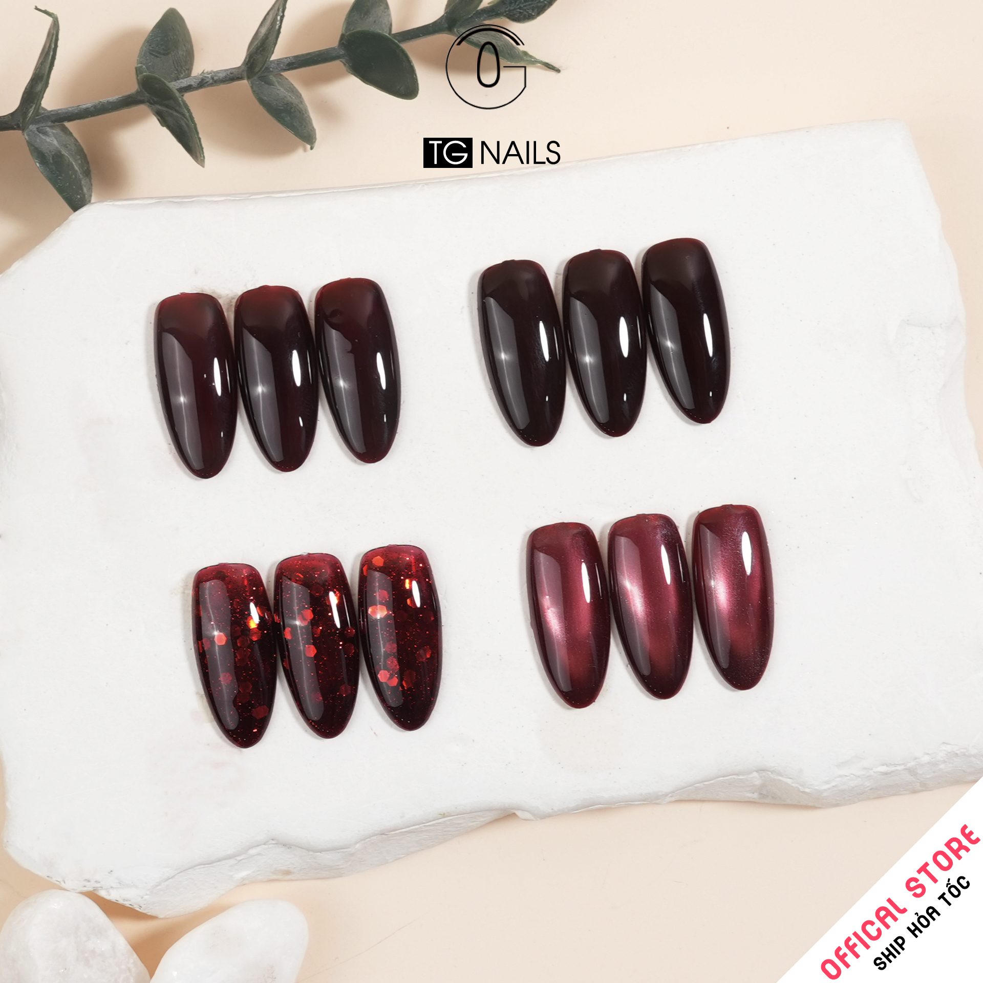 Sơn móng gel TG. Dung tích: 15ml/ lọ. Nhãn hàng TG nail._thumbnail_4