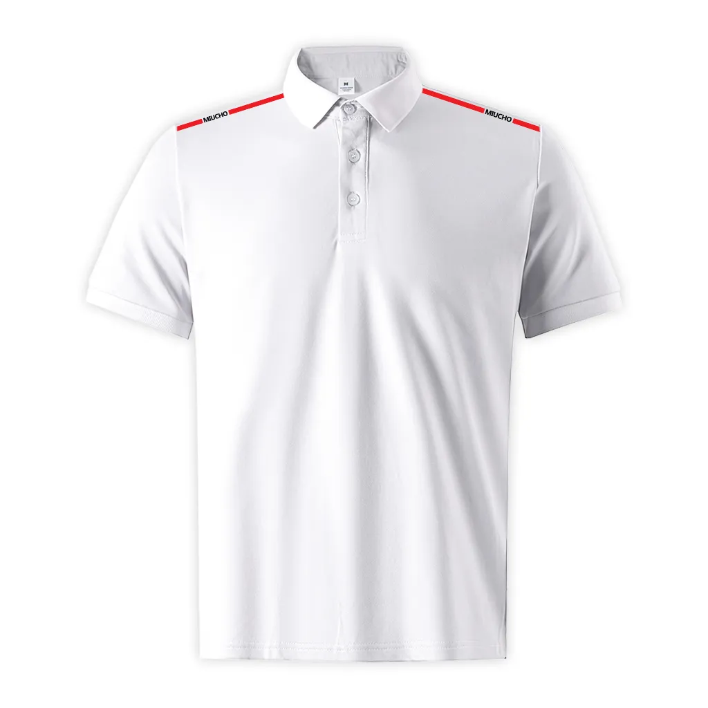 Áo polo nam phong cách basic PLCSD2456 Miucho Iconic vải cá sâu đứng form thoáng mát cổ tròn in mix_thumbnail_0