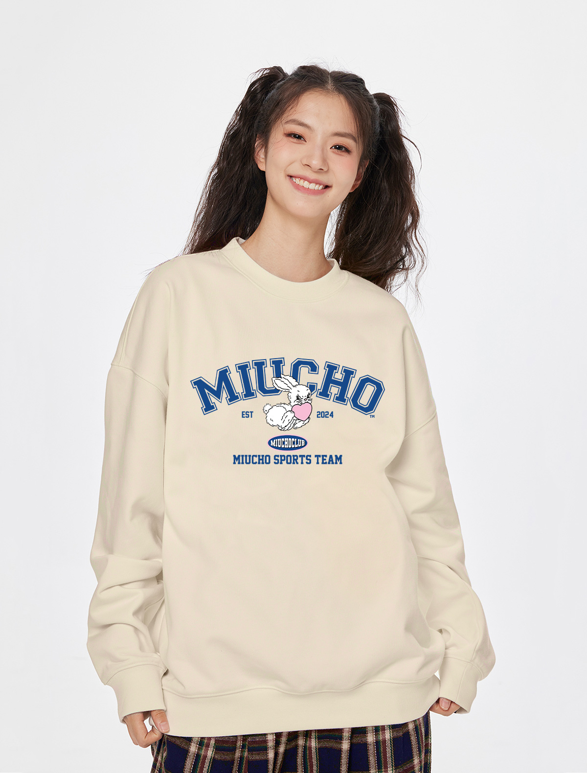 Áo sweater unisex local brand STD1318 Miucho nỉ chân cua dày dặn in mix_thumbnail_3