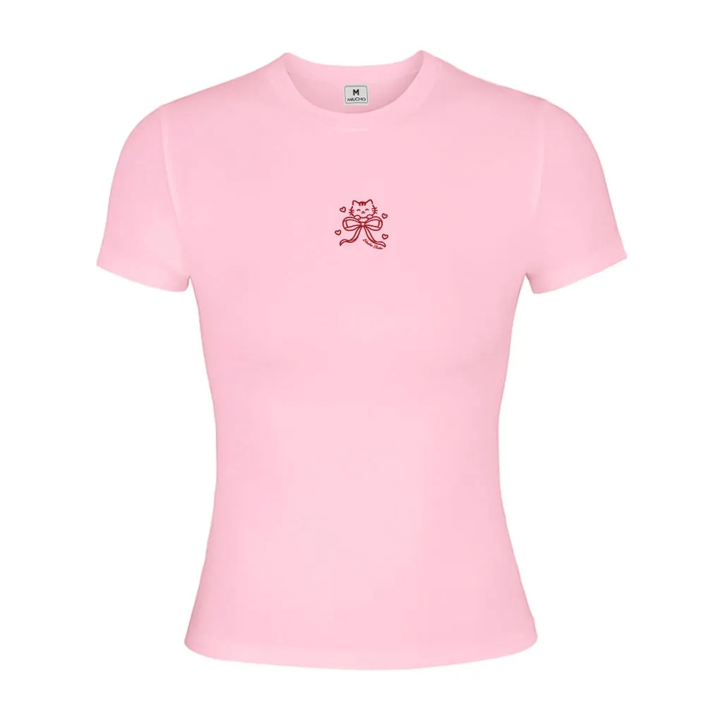 Áo baby tee form ôm body hình nơ cute Beezy 3332_thumbnail_14