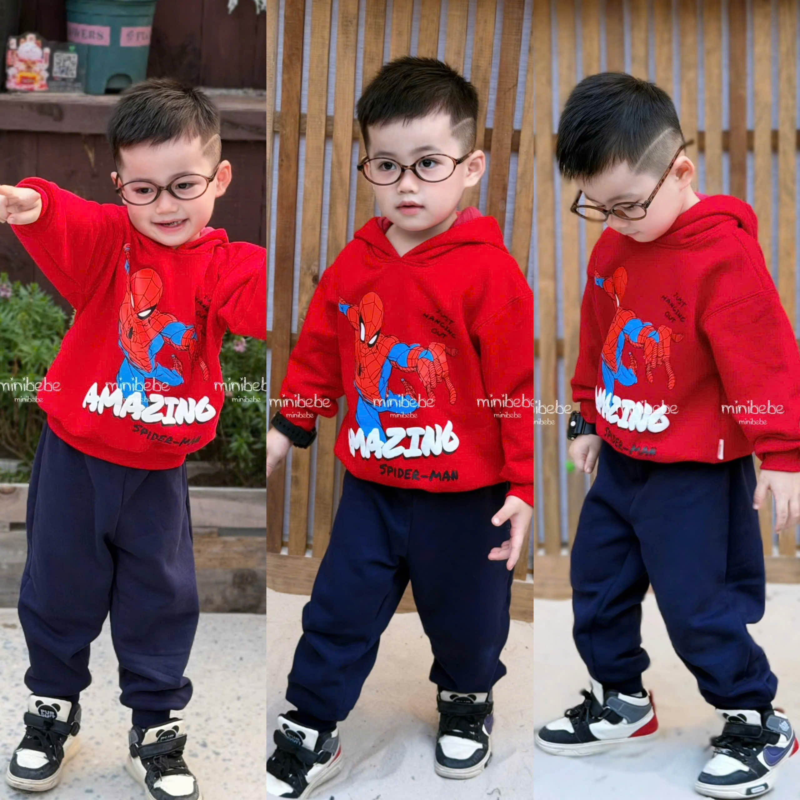 T82 BỘ DÀI HOODIE AMAZING- A210.437