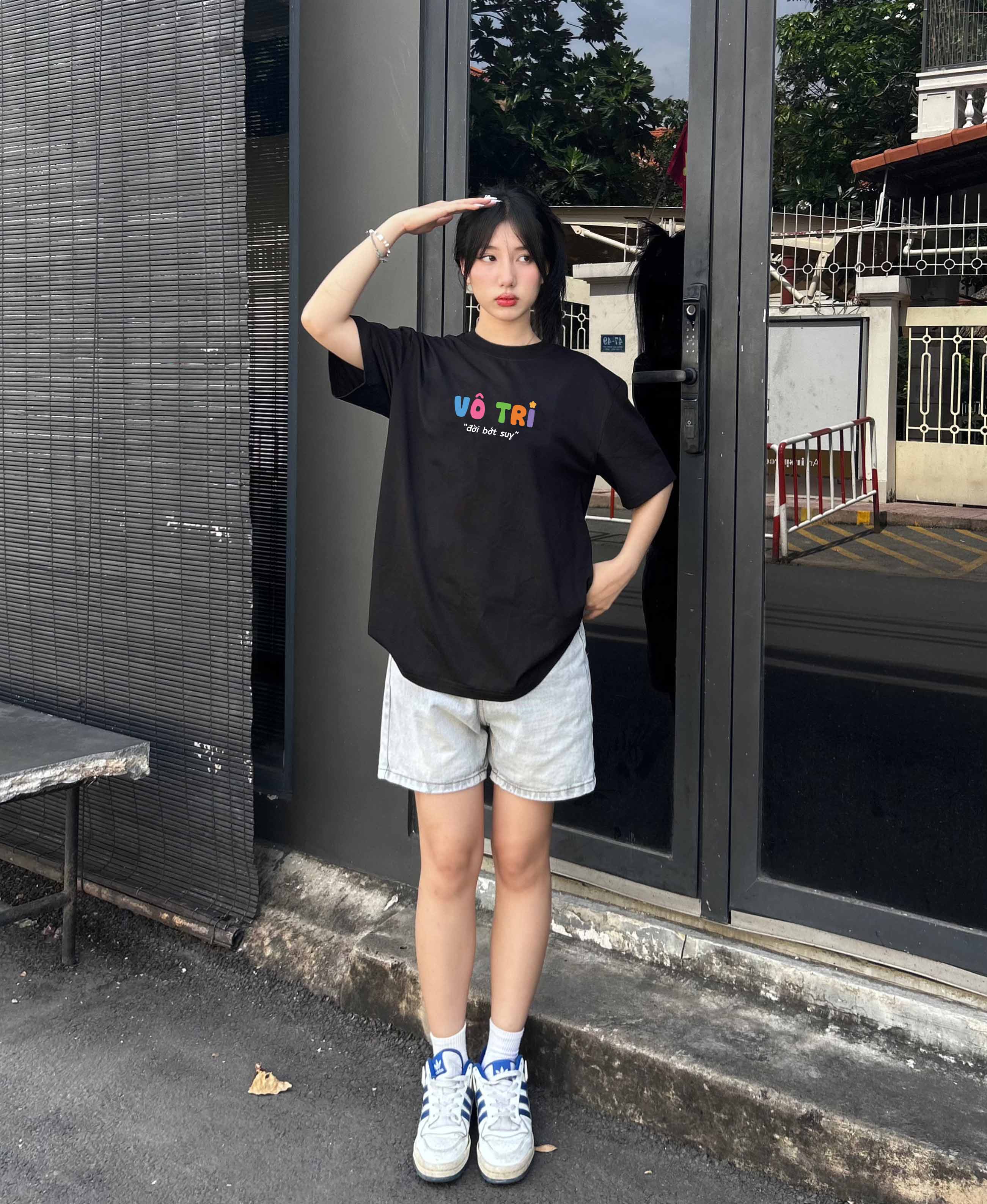 Áo thun local brand in chữ hài hước form rộng Miucho BST cổ tròn vải cotton 4c thoáng mát in basic_thumbnail_3