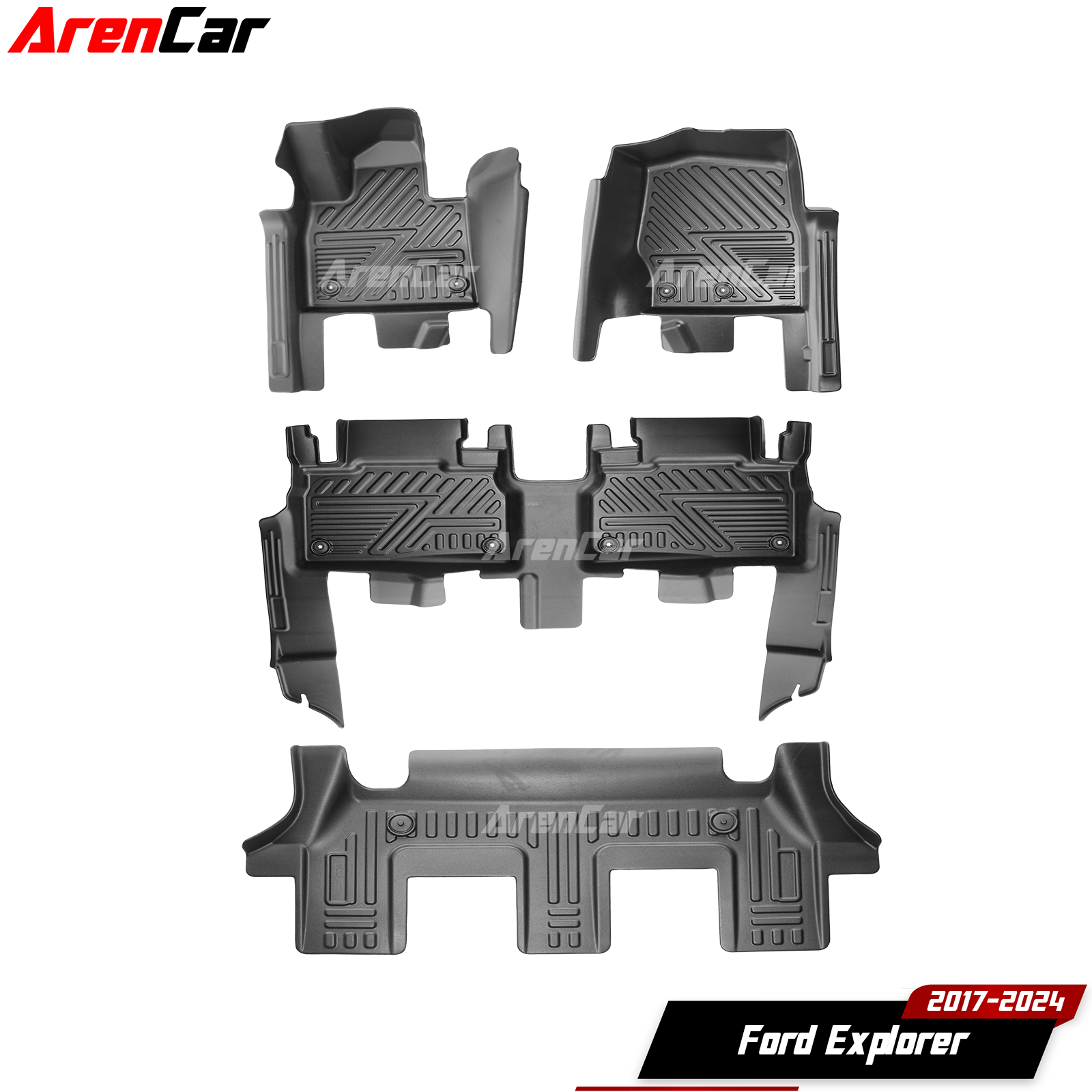 [Aren Car] Thảm Lót Sàn Ô Tô TPE Nhựa Đúc Ford Explorer_thumbnail_11