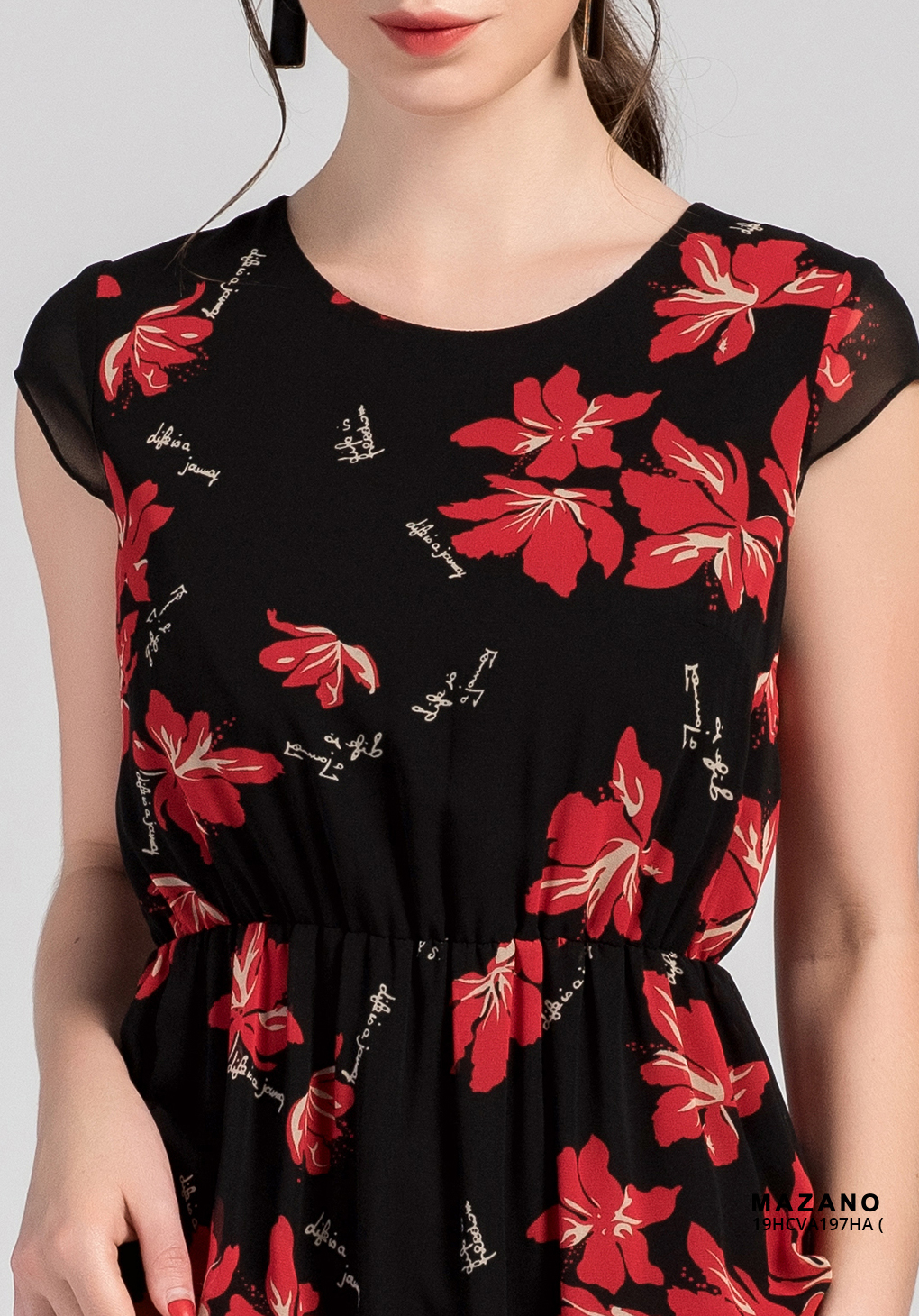 Đầm đen họa tiết bùng eo chân mullet_thumbnail_4