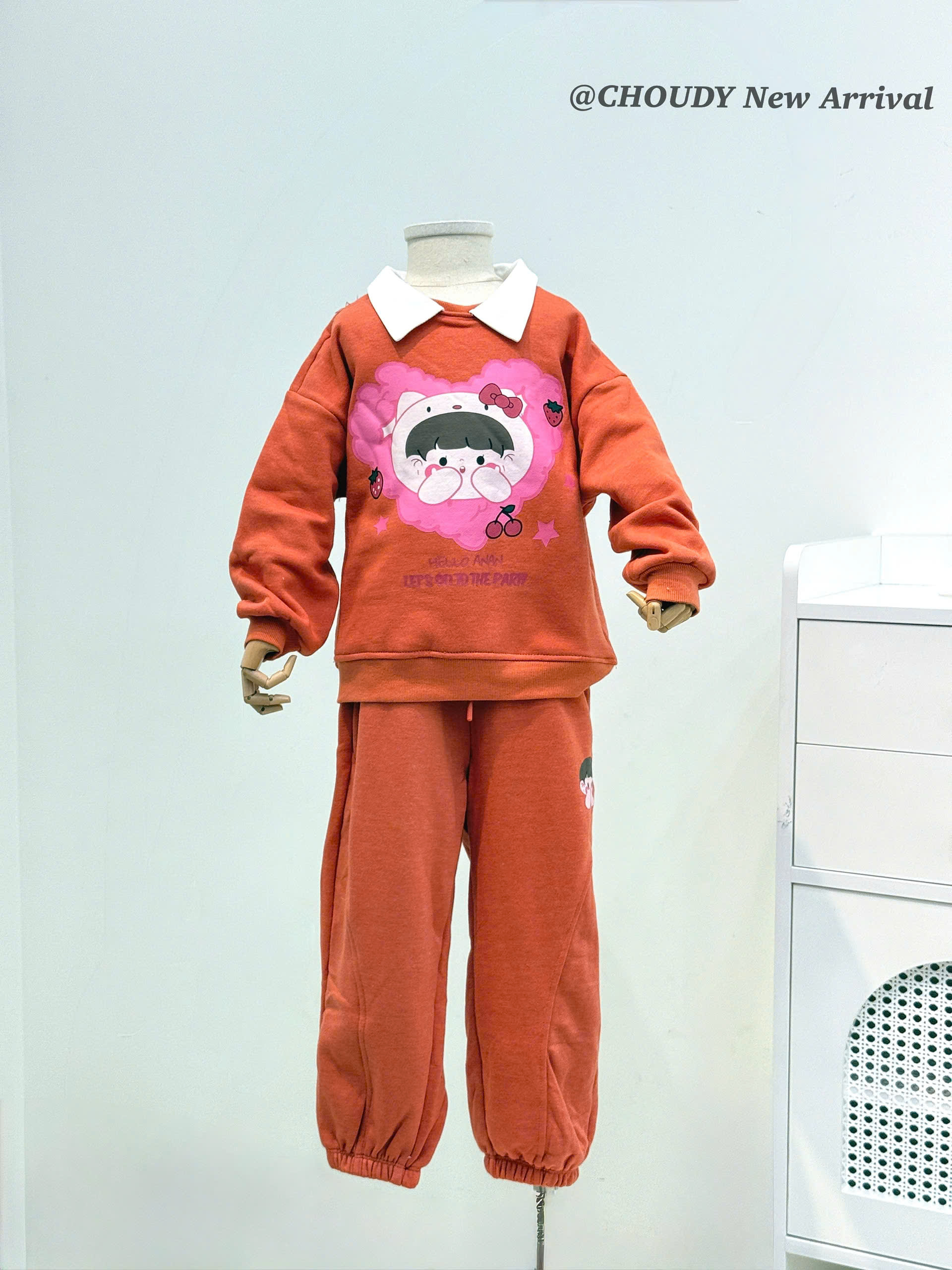 SALE S176 SET BỘ BÉ GÁI CÓ CỔ 3 MÀU_thumbnail_8