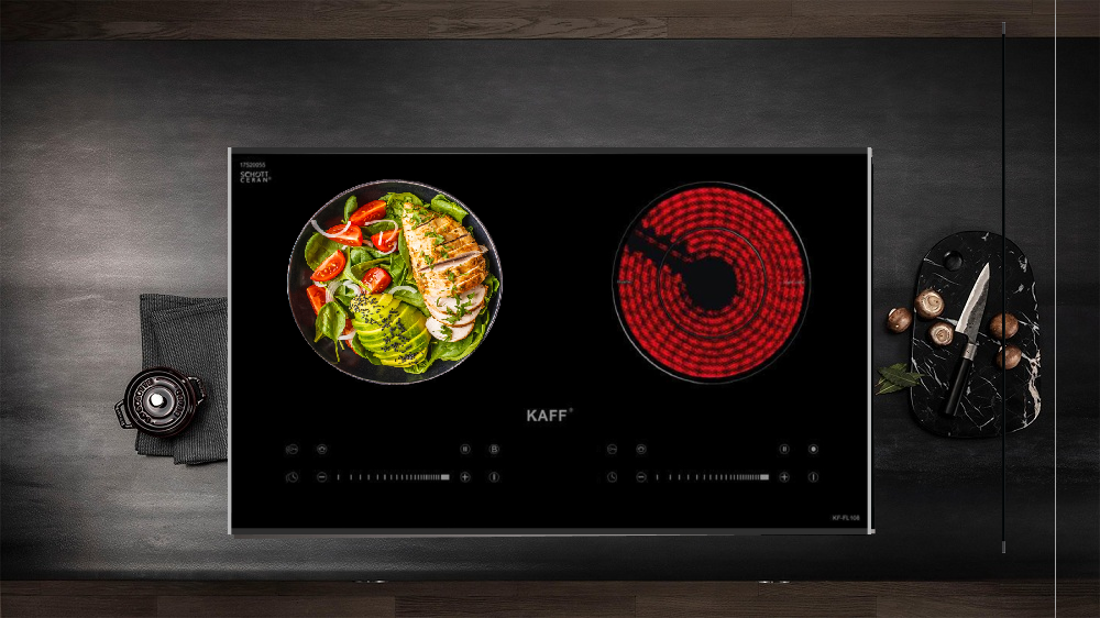Bếp điện từ KAFF KF-FL108 với thiết kế sang trọng