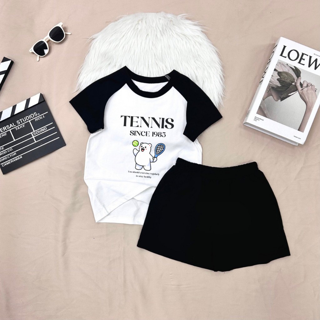 Set bộ bé gái in hình Tennis - Loza Kids FB91_thumbnail_5