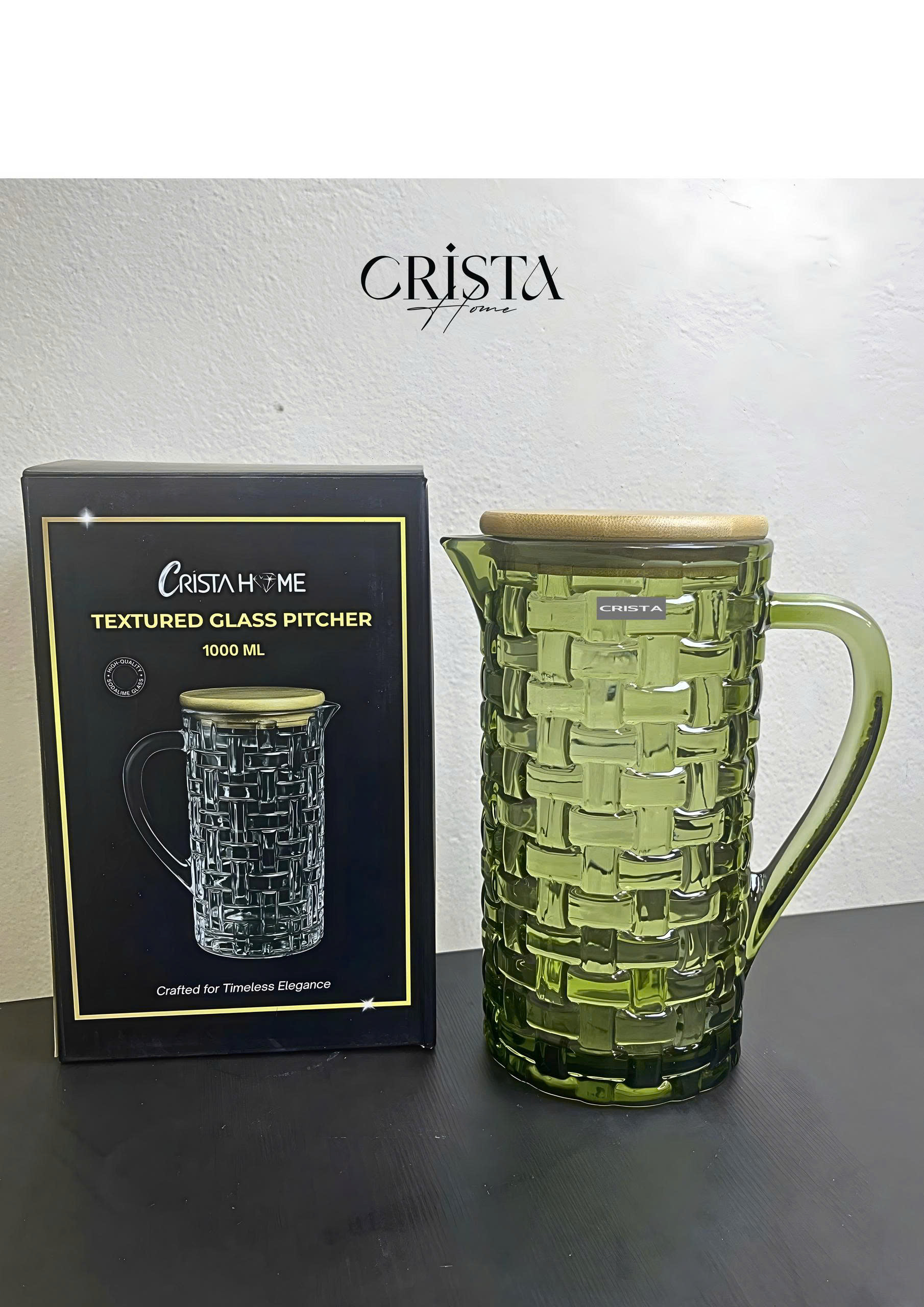 Bình thủy tinh CRISTA HOME vân caro 1000 ml_thumbnail_20