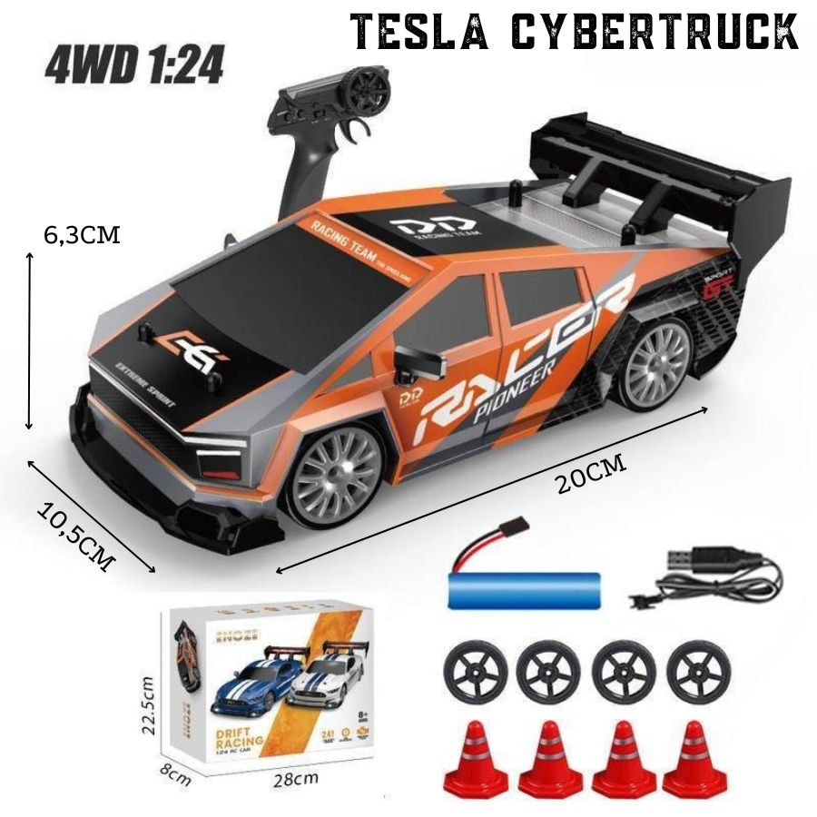 Xe đua Điều khiển 𝐃𝐨𝐝𝐠𝐞 𝐂𝐡𝐚𝐥𝐥𝐞𝐧𝐠𝐞𝐫 𝐒𝐑𝐓 𝐇𝐞𝐥𝐥𝐜𝐚𝐭 tỉ lệ 1:20_thumbnail_6