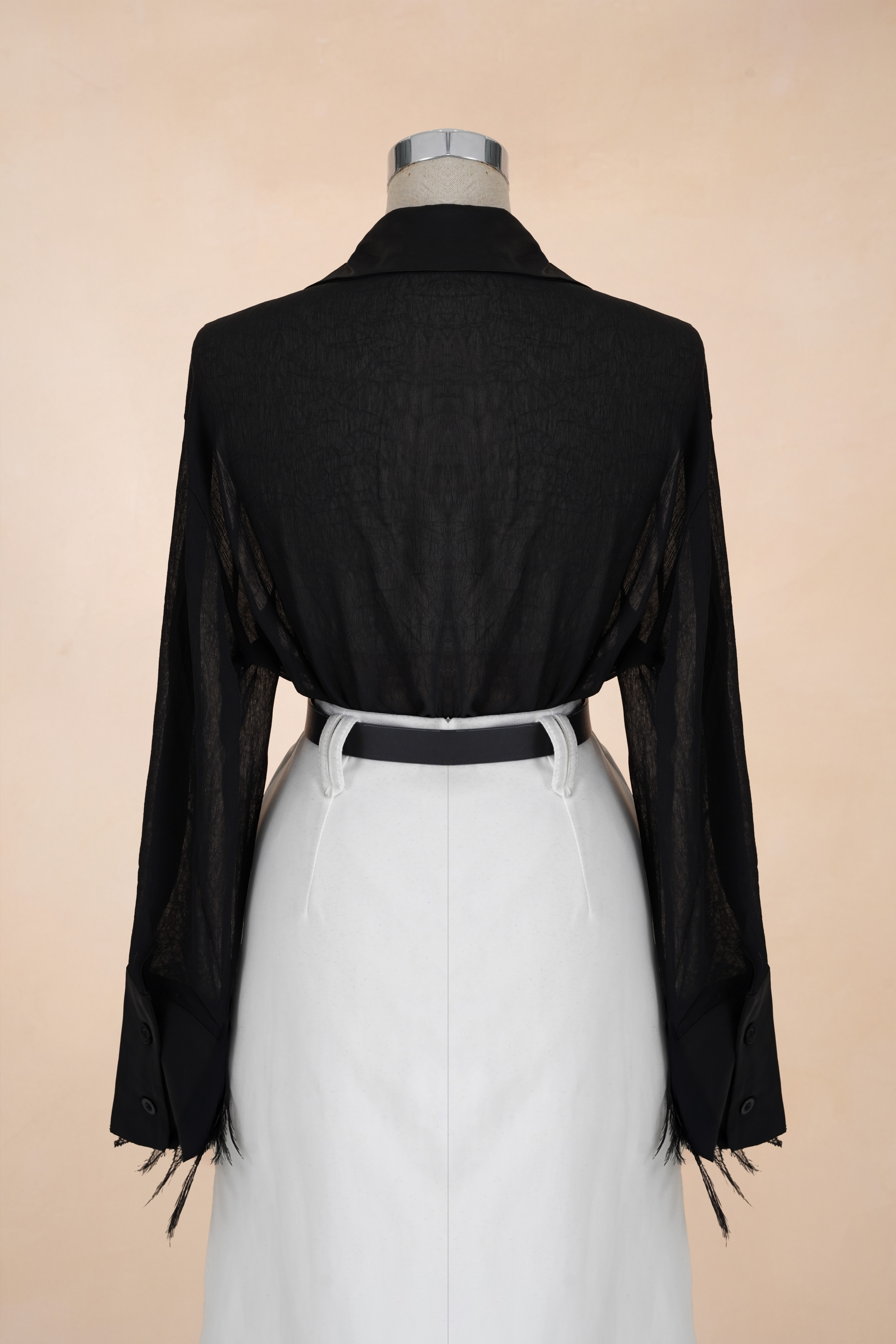 Sơ Mi Tơ Đính Hoa QC