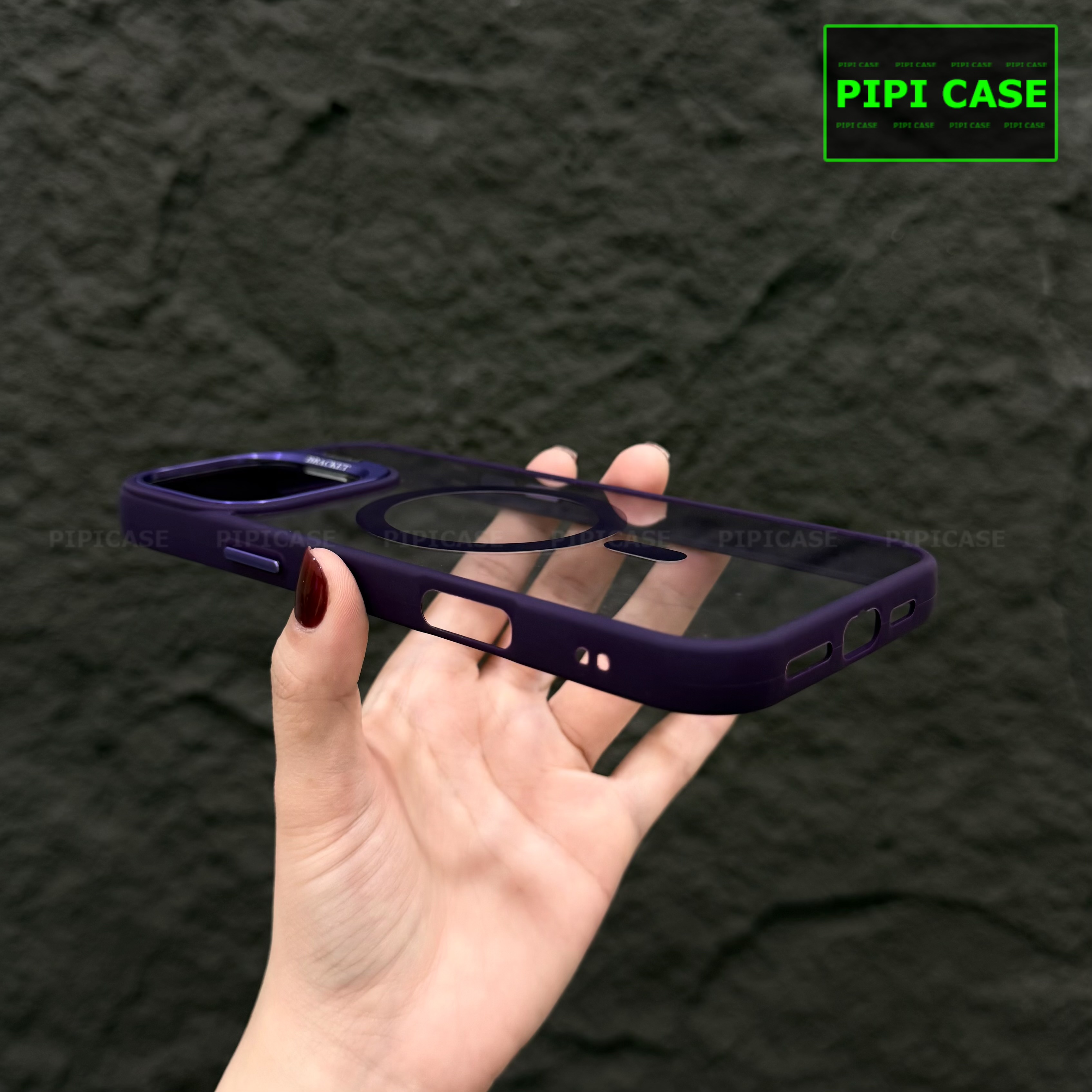 Ốp Lưng iPhone 14 Pro Max - Dansi - Tím_thumbnail_4