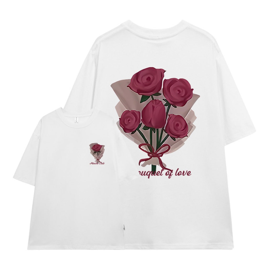 Áo thun couple cặp đôi đẹp local brand form rộng ATD762 Miucho cotton cổ tròn in mix_thumbnail_12