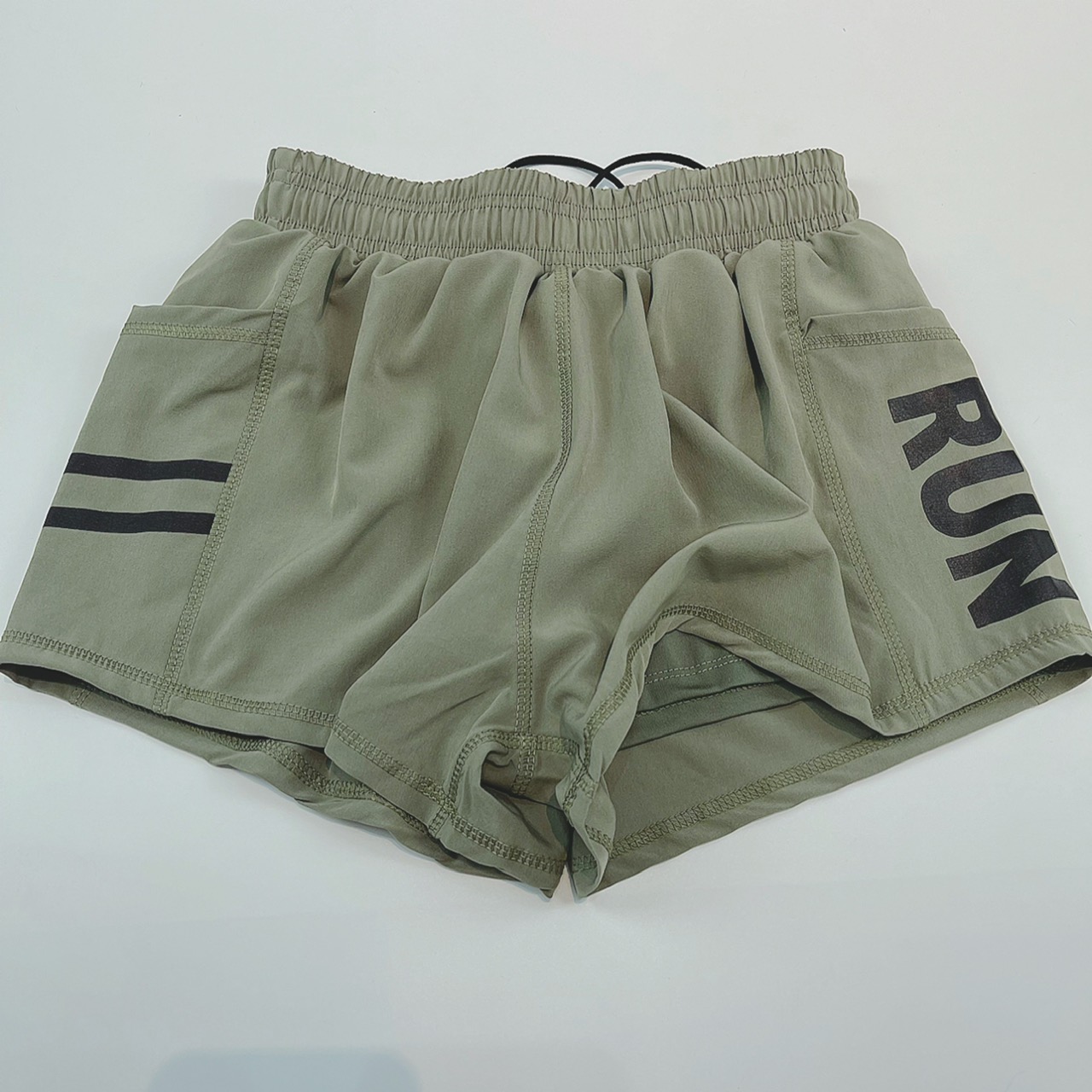 Quần Đùi Thể Thao Dáng Boxer 2 Lớp Run Siêu Xinh