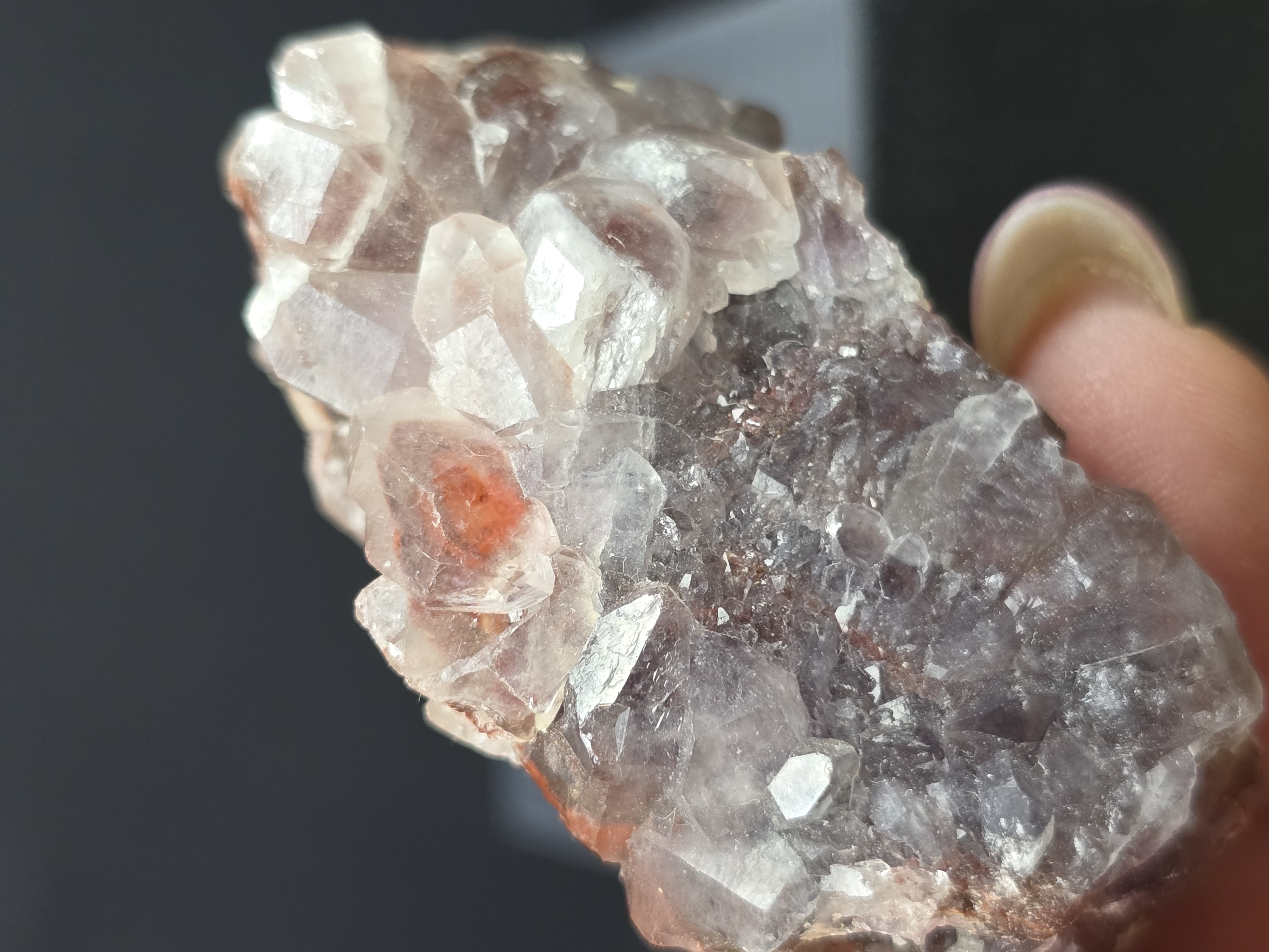 Tinh Thể Thạch Anh Tím Mũ Đỏ Red Cap Amethyst / Thunder Bay Amethyst - Onatario_thumbnail_8