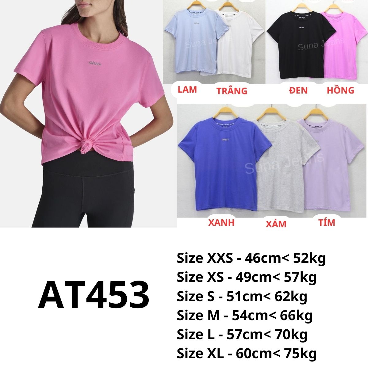 AT453 - ÁO THUN Di-K, NY XỊN