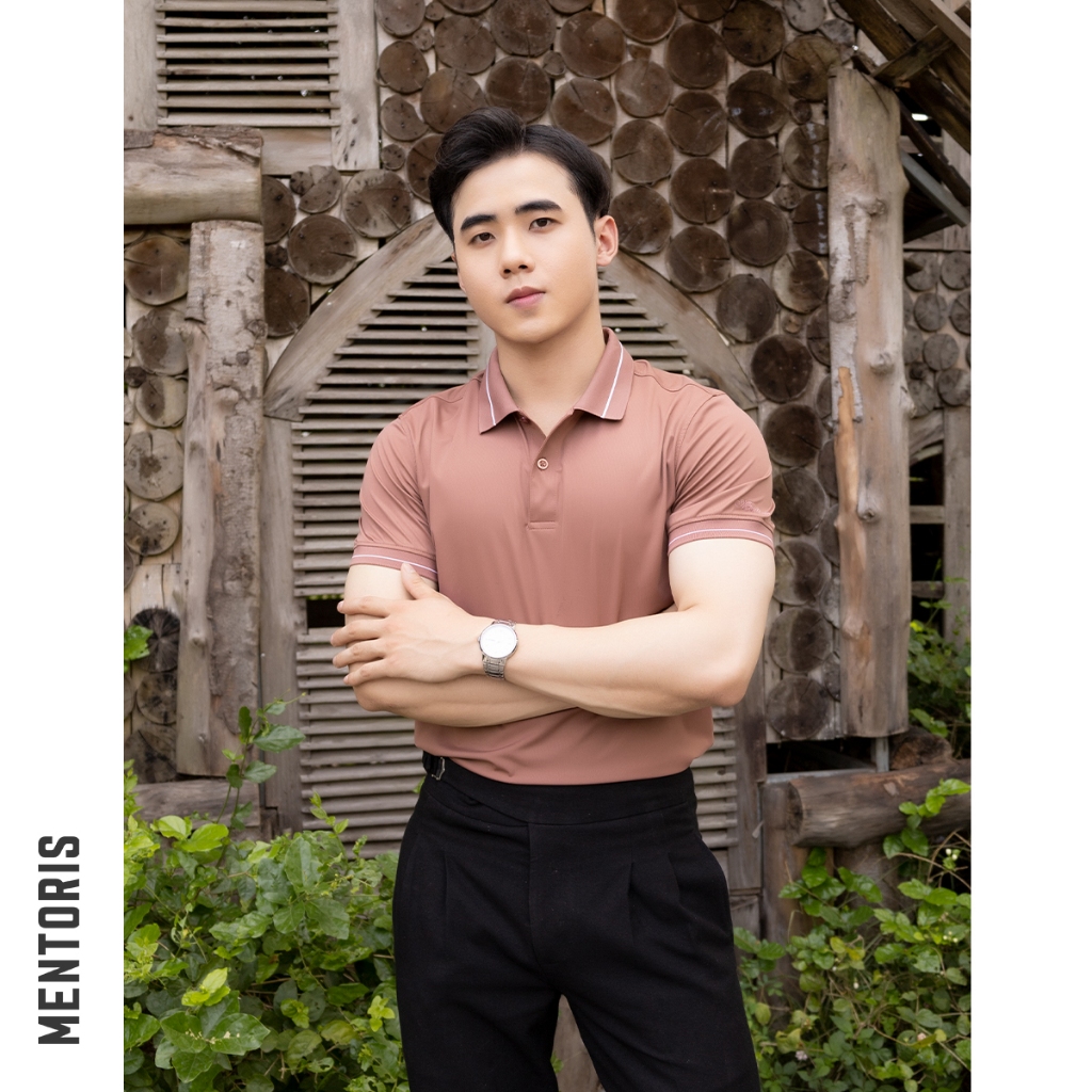 Áo Polo Nam Mentoris, Mẫu Sọc Cao Cấp, bản Polo Premium Basic,  Dễ Phối Đồ, Mẫu Mới Nhất 2023 MPL30_thumbnail_5