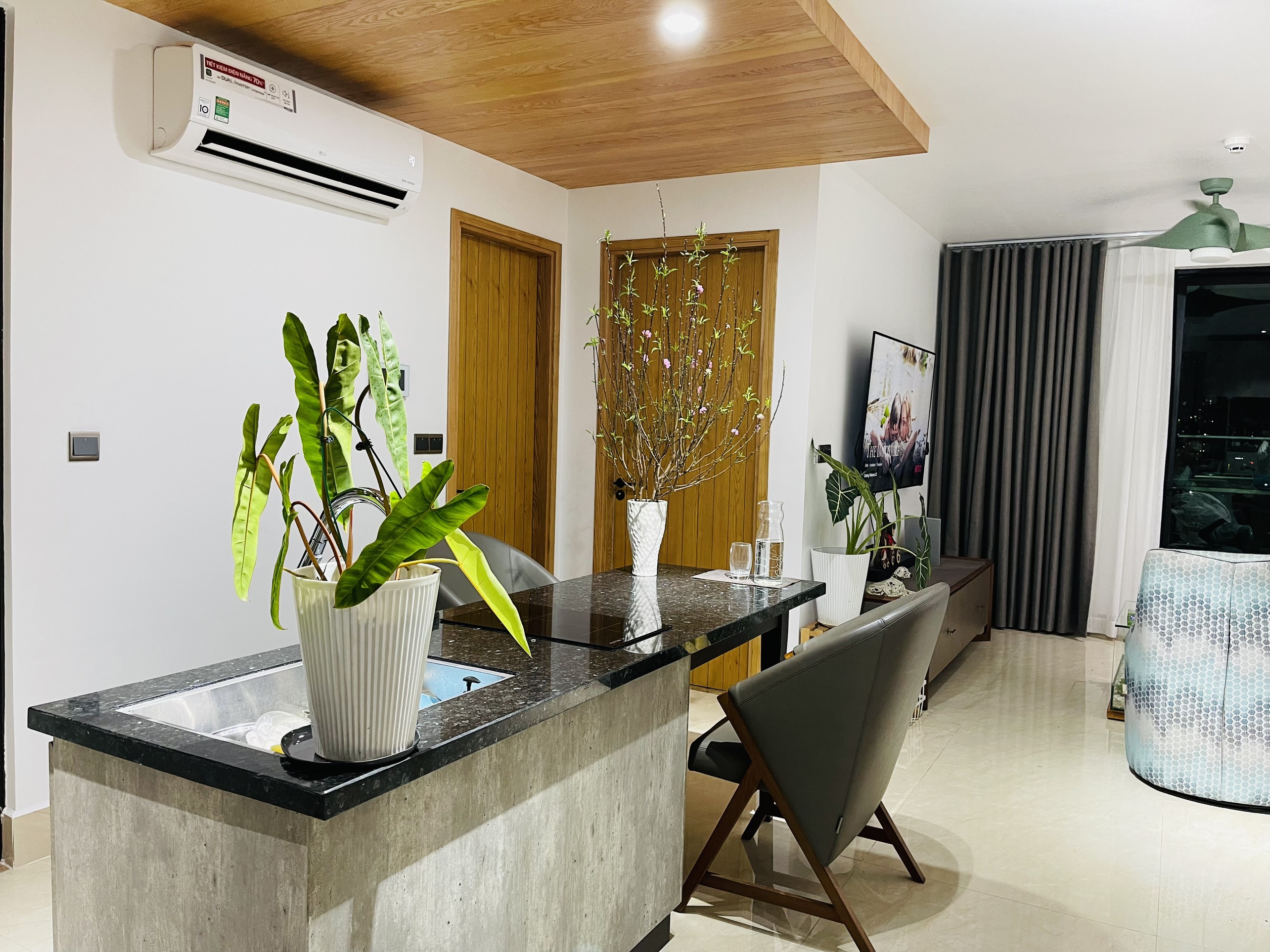 Chốt thuê liền căn hộ 2PN tầng cao, view lung linh tại Feliz En Vista