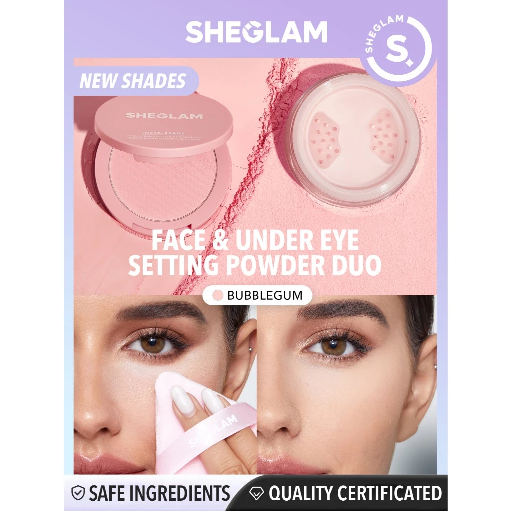 Sheglam Insta-Ready Face & under eye Setting Powder Duo_thumbnail_0