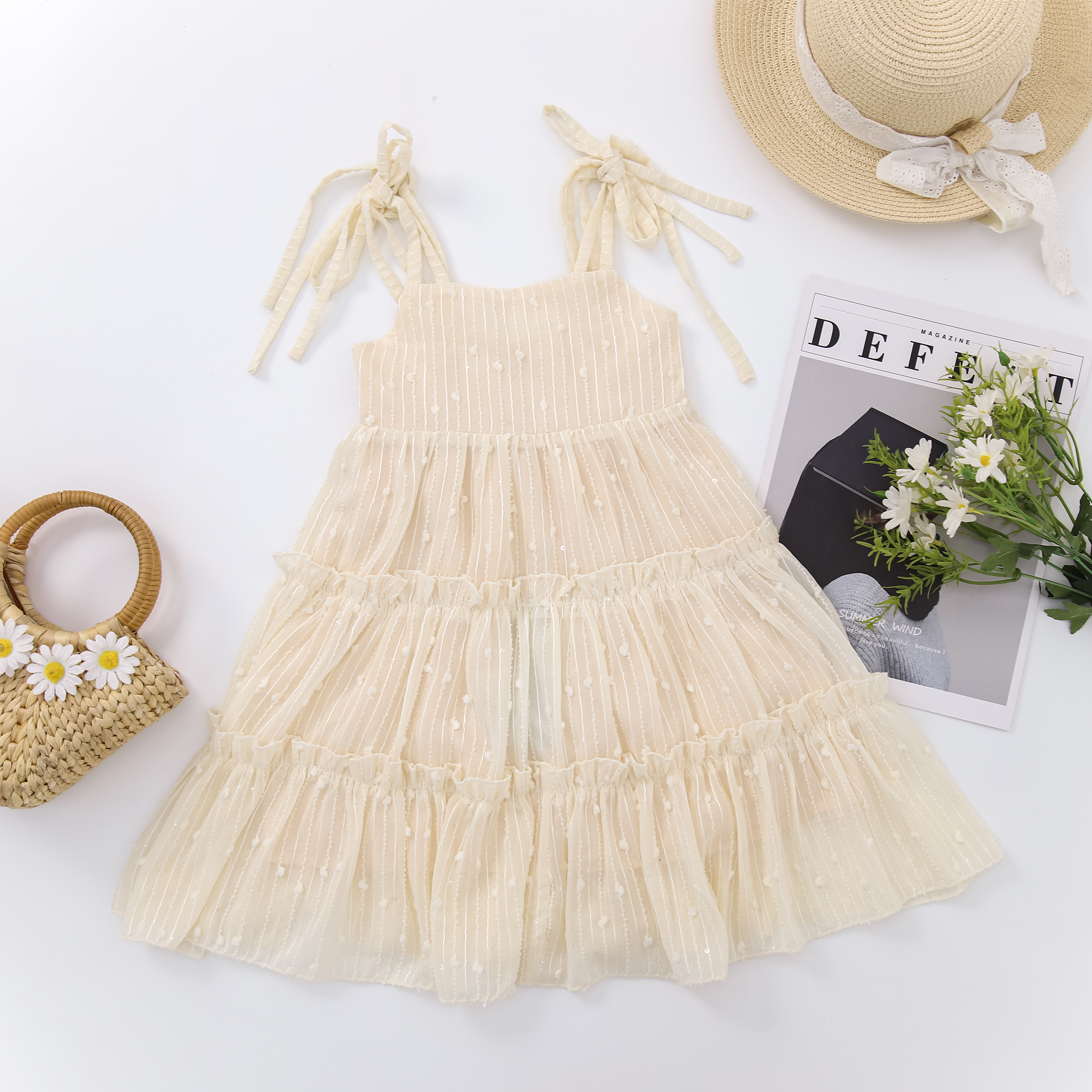 Váy hai dây kim tuyến ba tầng_thumbnail_1