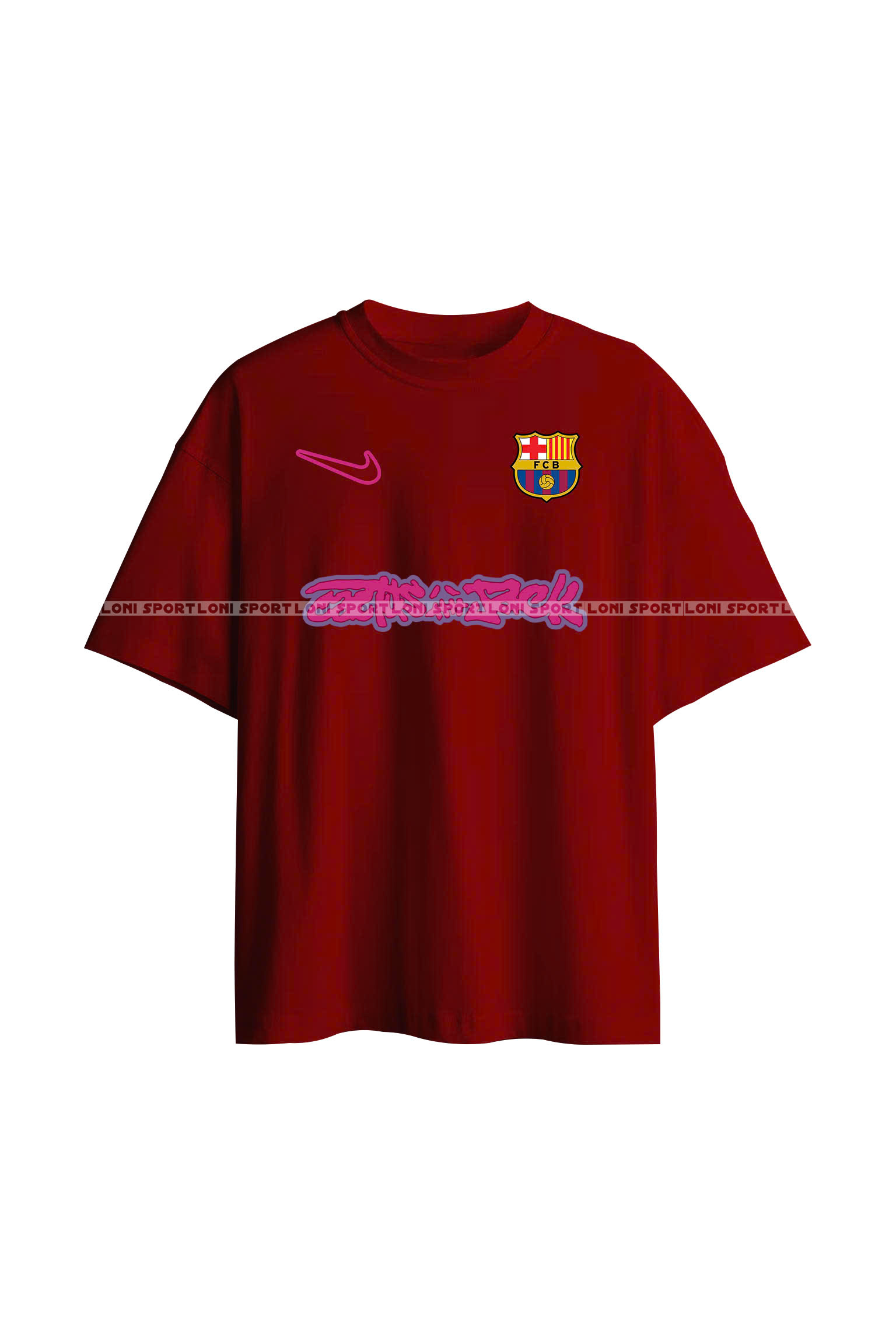 Áo thun nam nữ Barcelona X Travis Scott - 100% Cotton_thumbnail_0