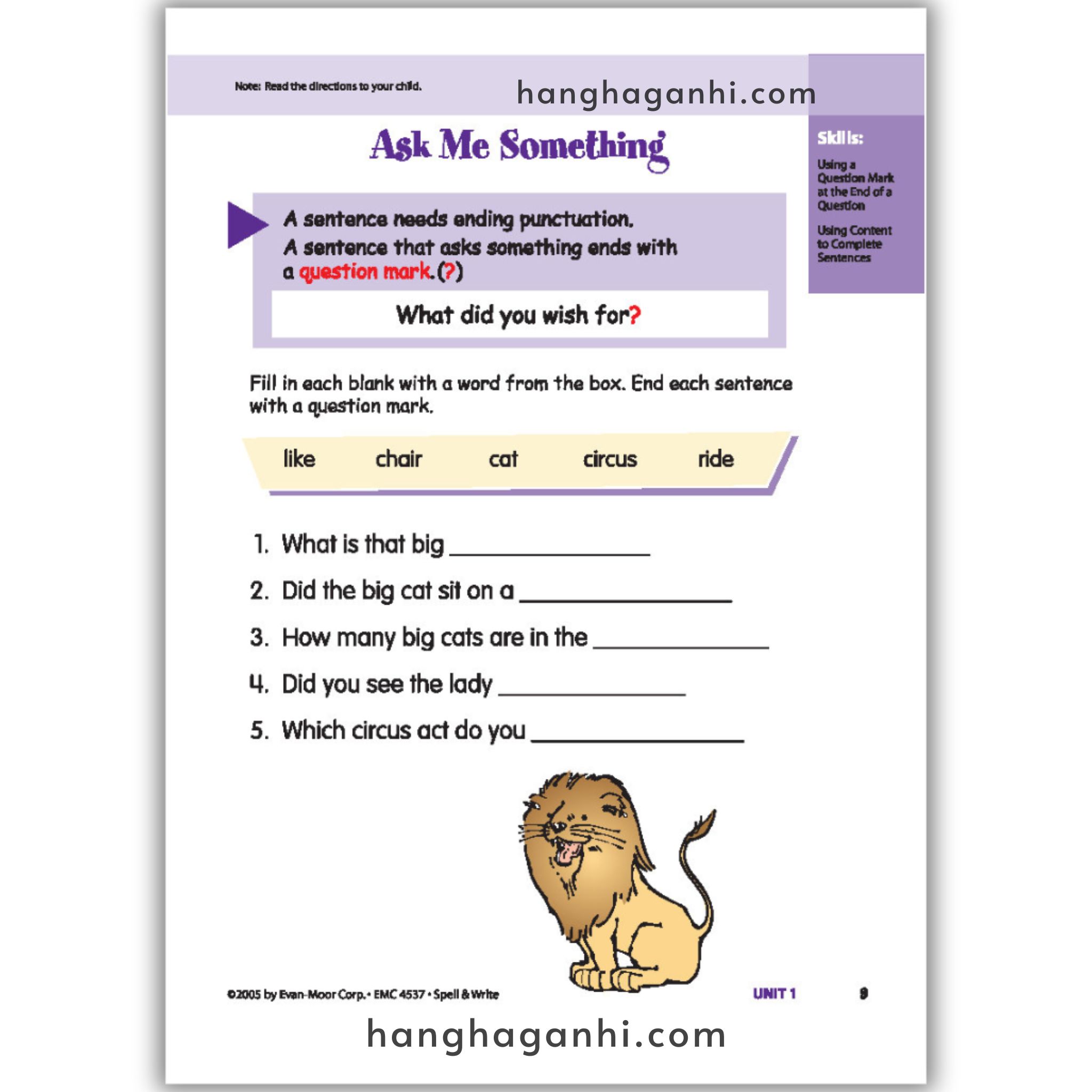 Skill Sharpeners Spell & Write Grade 1_thumbnail_8