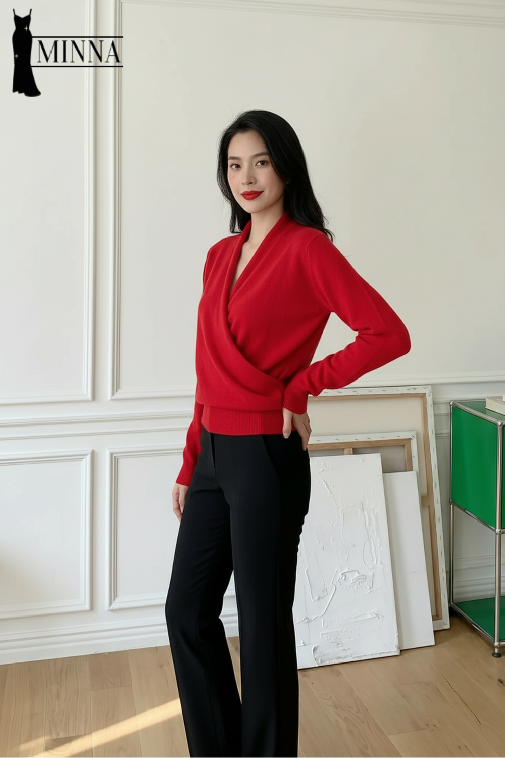 MA020 - ✨ Scarlet Muse Wrap Knit ✨_thumbnail_1