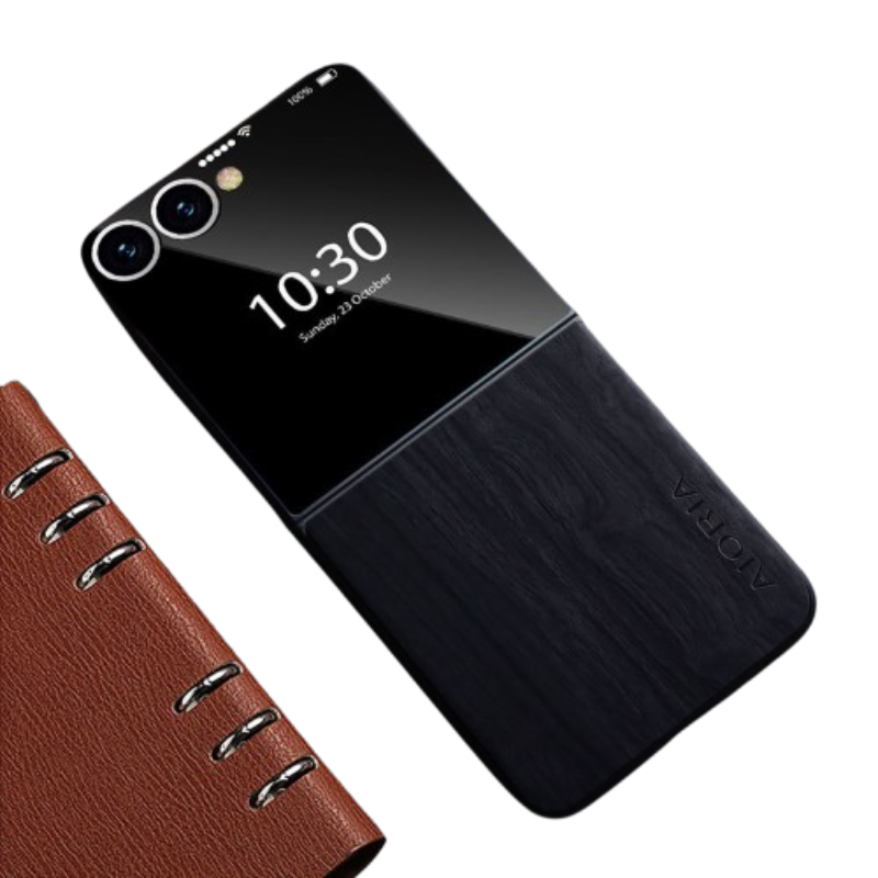 ỐP LƯNG ĐIỆN THOẠI VÂN GỖ ĐƠN GIẢN CHO SAMSUNG ZFLIP