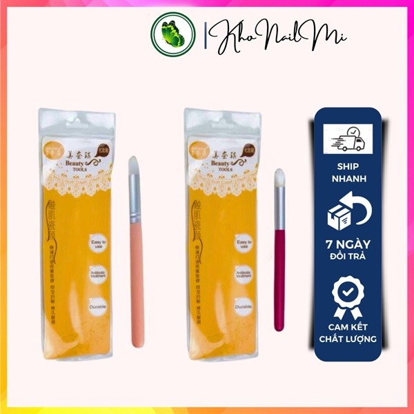 Chổi vệ sinh mi cán hồng