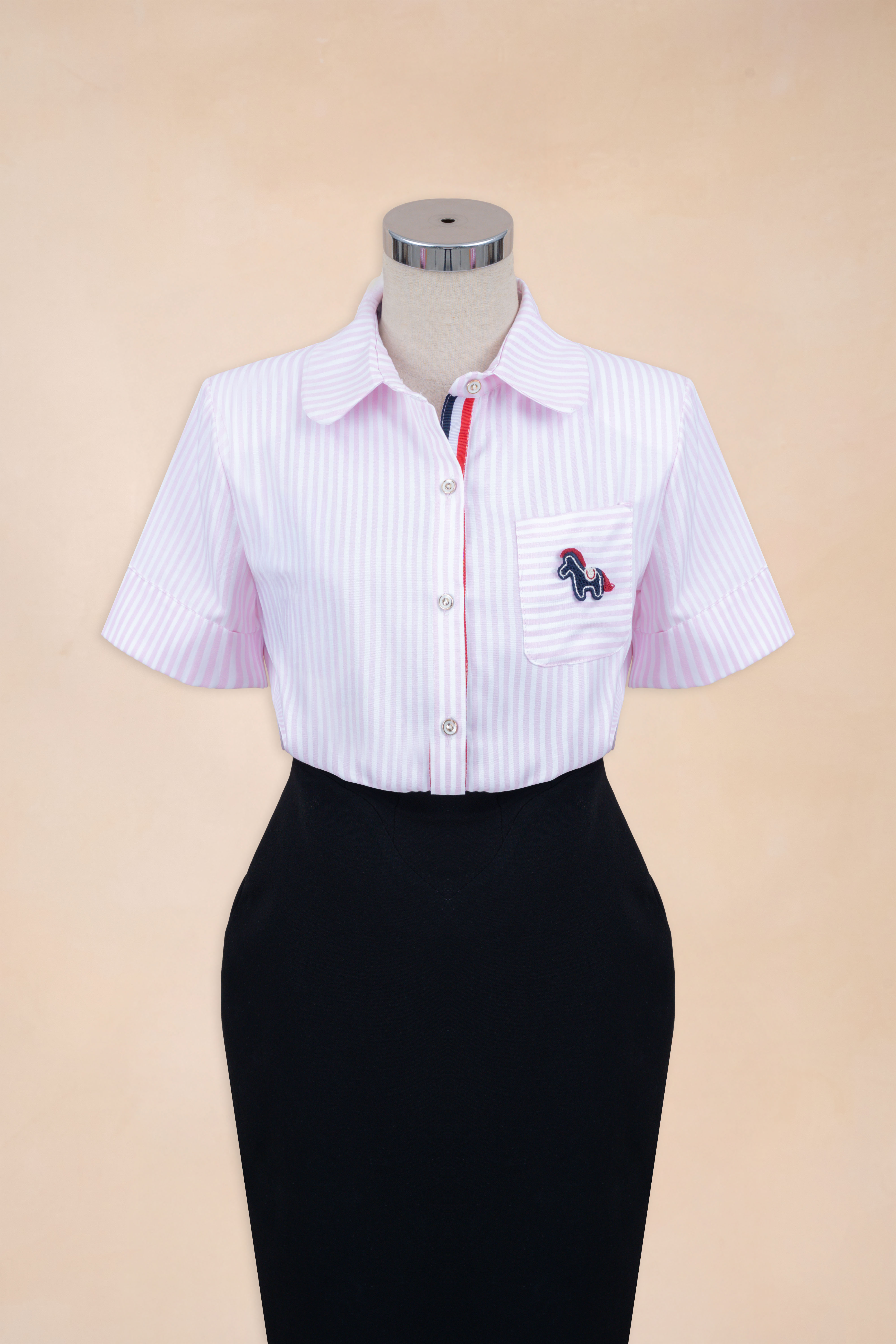 Sơ Mi Kẻ Sọc Thom Ngựa