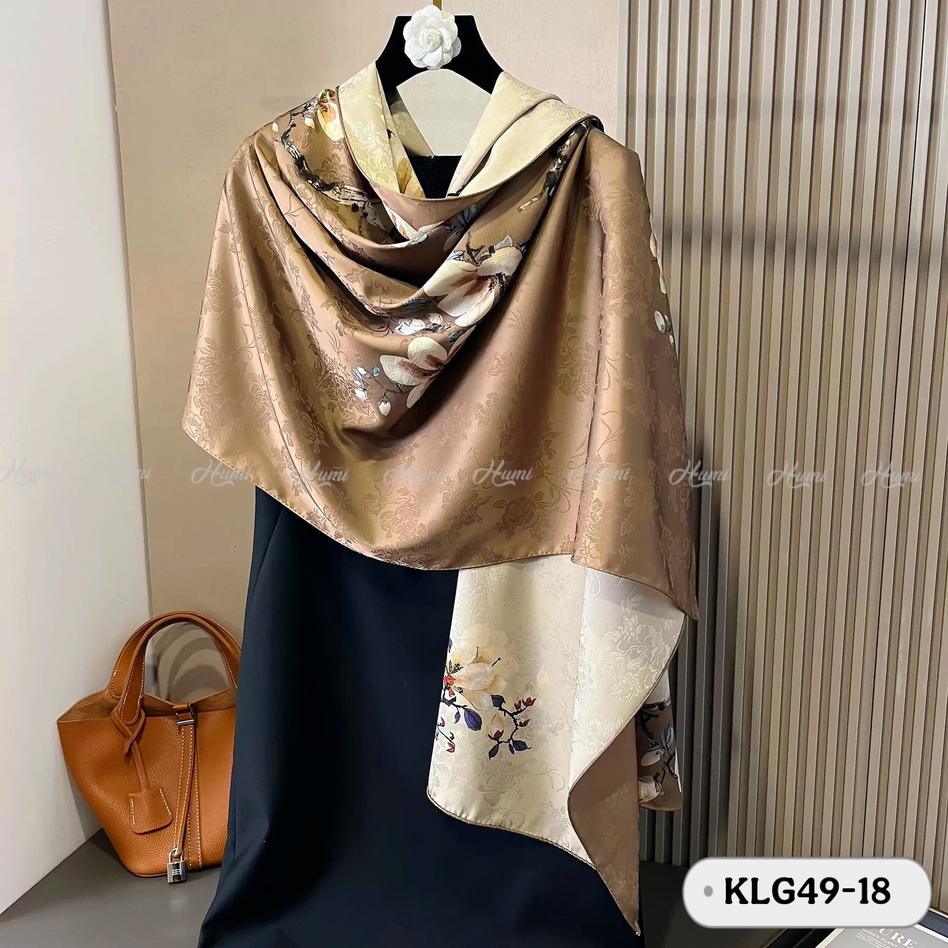 KHĂN LỤA GẤM CAO CẤP (KLG49-18)