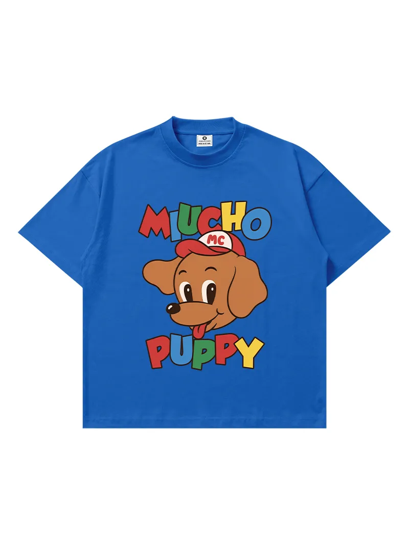 Áo thun boxy nam nữ nhiều màu Miucho Puppy 3191_thumbnail_14