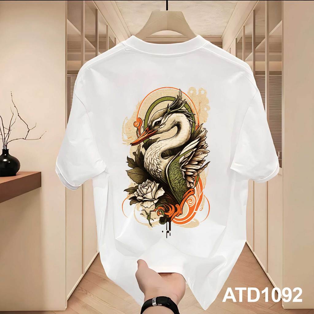 Áo phông form rộng nam local brand đủ size ATD1092 Miucho Iconic tay ngắn cổ tròn in artwork_thumbnail_5