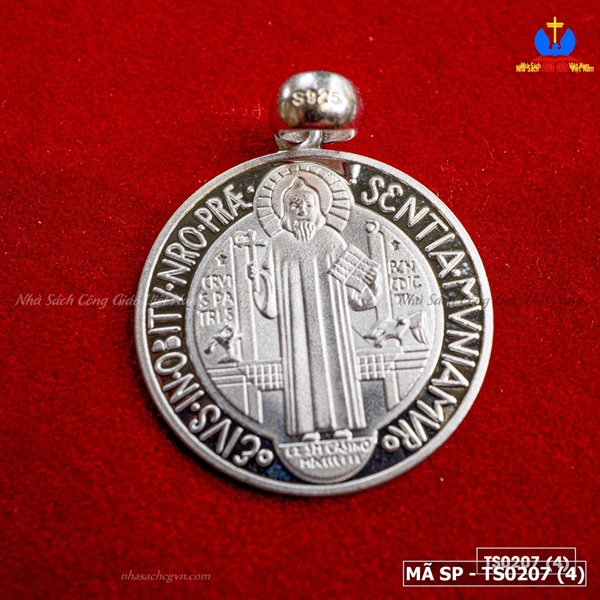 Mặt dây chuyền bạc Thánh Giá Benedicto_thumbnail_0