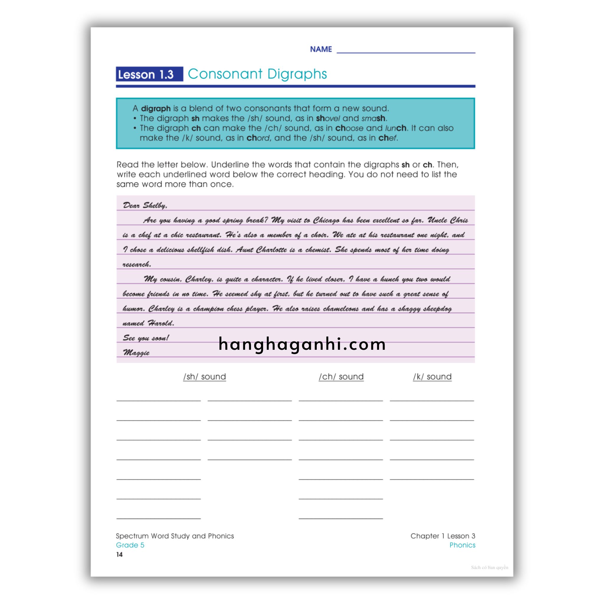 Sách Spectrum Word Study and Phonics Workbook Grade 5_thumbnail_12