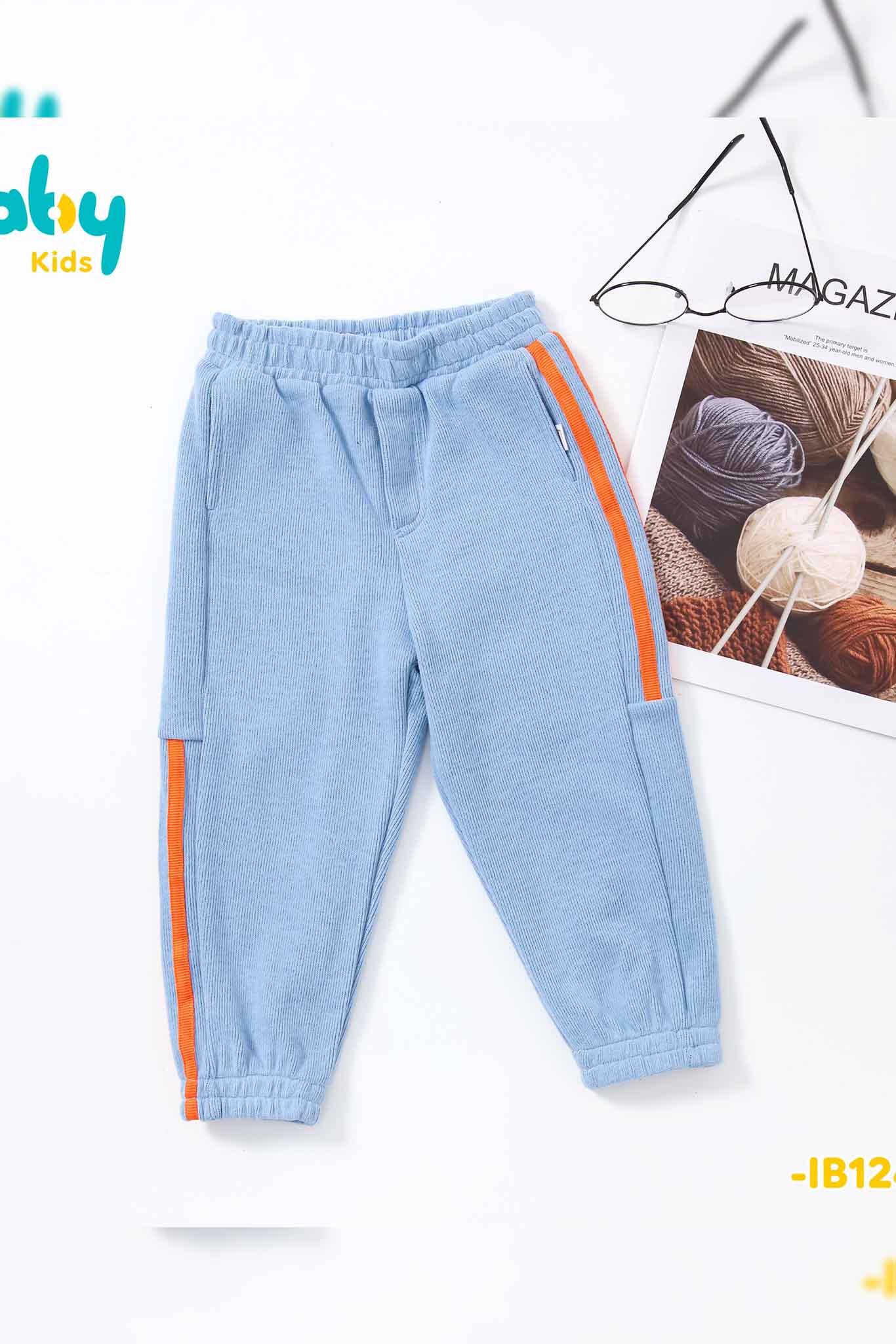 Quần thun phối dây viền ống_thumbnail_2