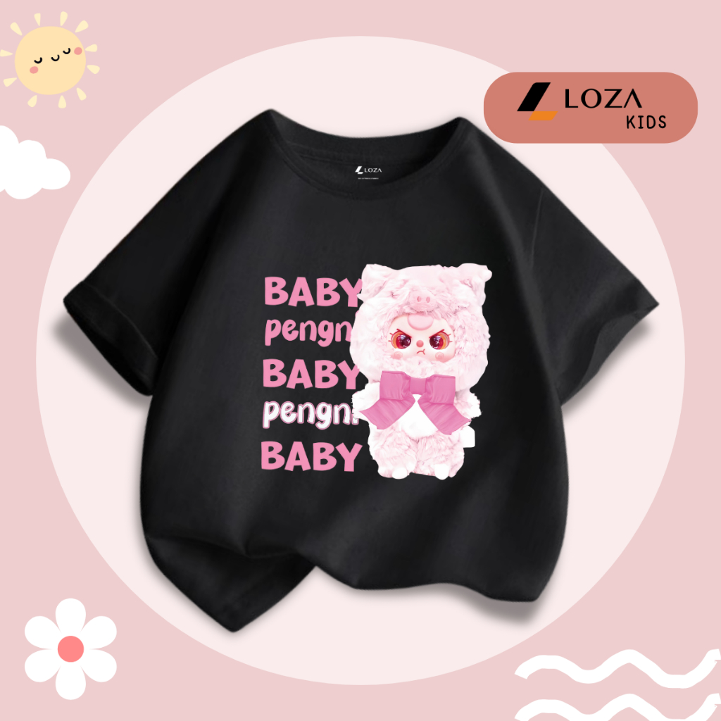 Áo phông Baby Three cho bé gái - Áo phông trẻ em Loza Kids - CA003_thumbnail_9