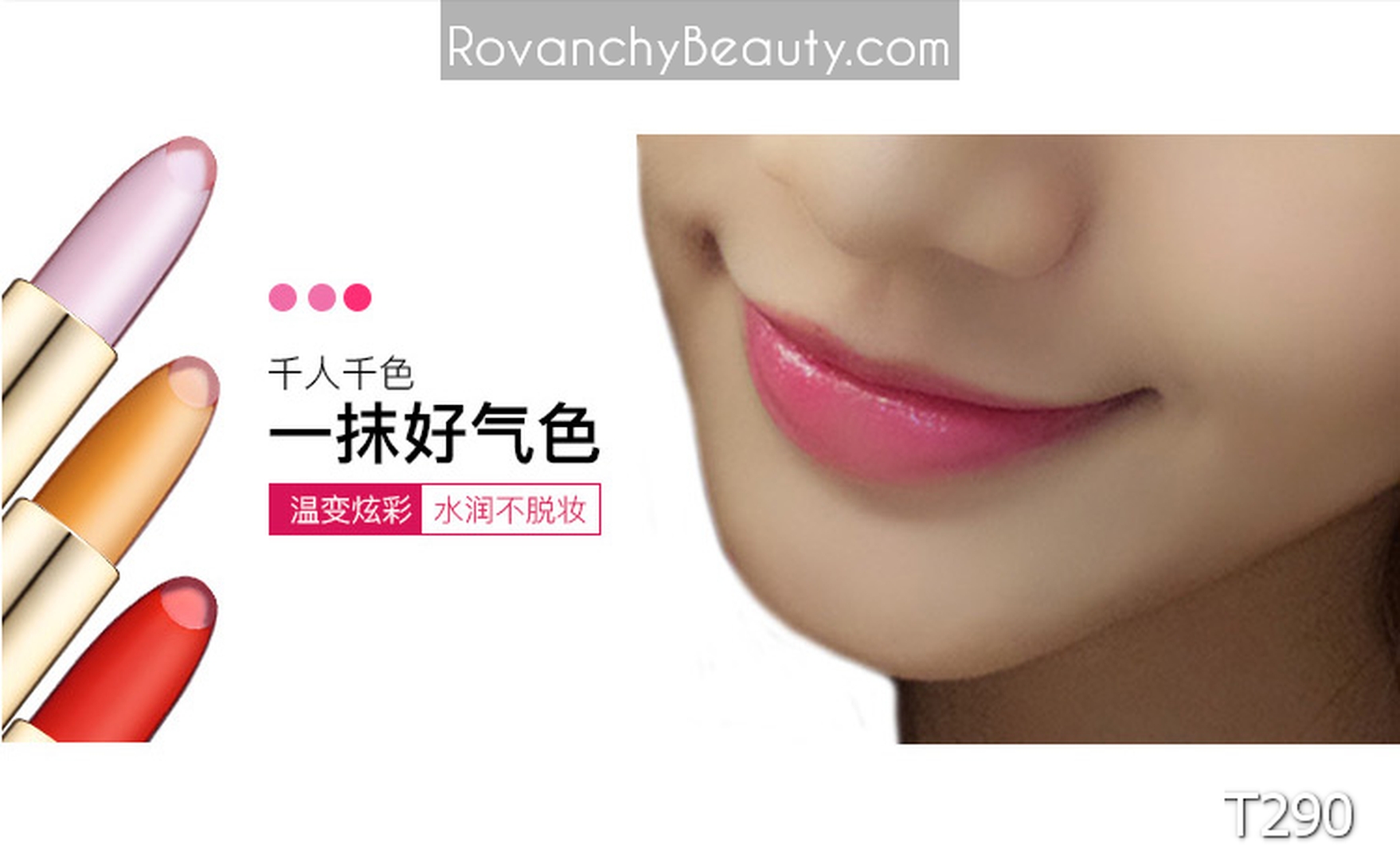 T290 Son Dưỡng Đổi Màu Loli's - Giữ Ẩm, Lâu Trôi, Không Trôi Màu, Chống Khô Môi - 3.8g_thumbnail_2
