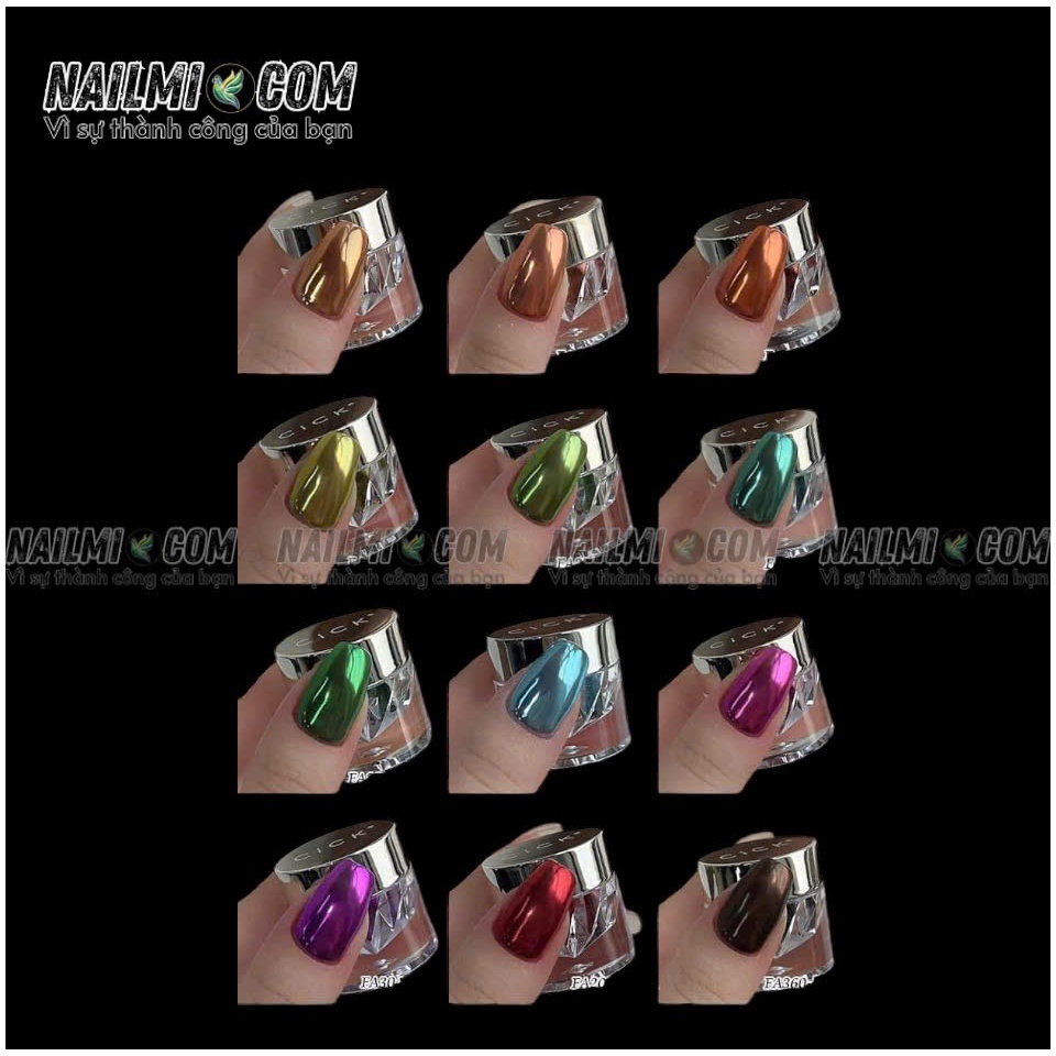 Set Tráng Gương - 48 màu Cick hottrend