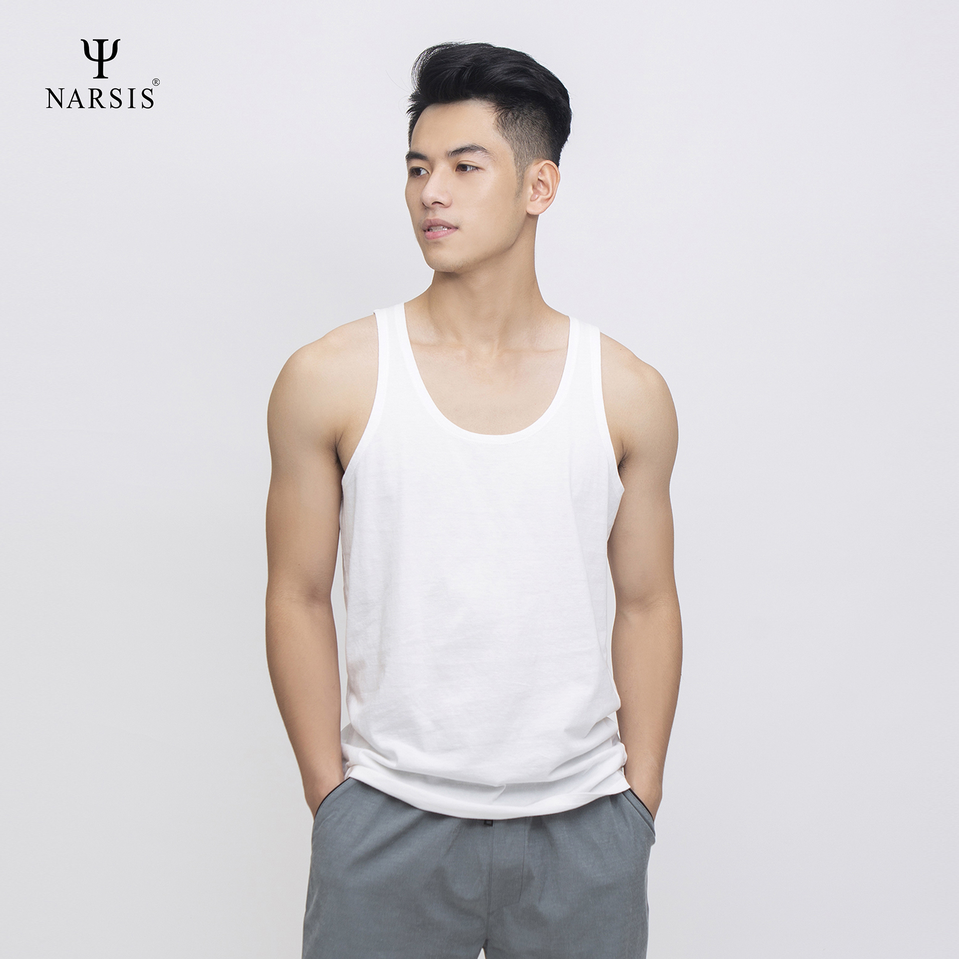 ÁO MAY Ô NAM D0015 NARSIS VẢI COTTON MỀM MẠI, CO GIÃN TỐT, VẢI THOẢI MÁI VẬN ĐỘNG, HÚT ẨM TỐT