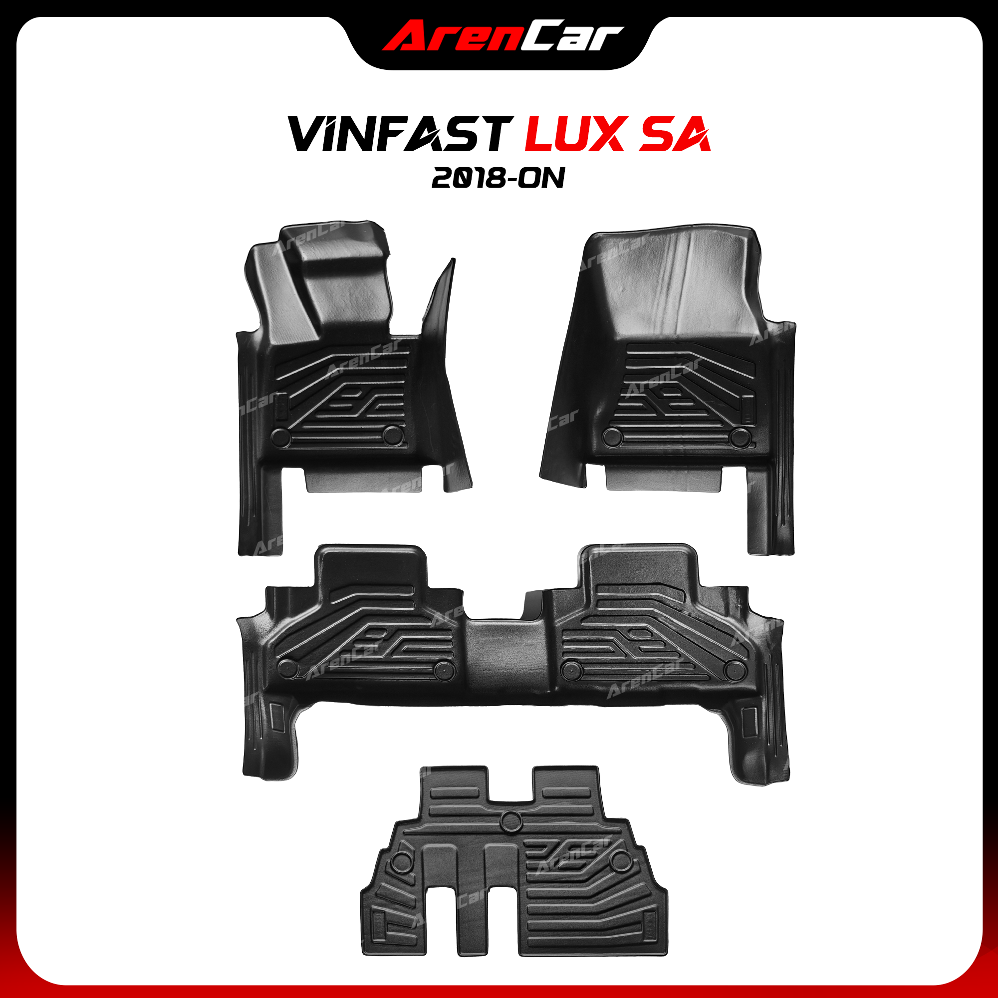 Thảm Lót Sàn Ô Tô Nhựa Đúc TPE Vinfast Lux SA