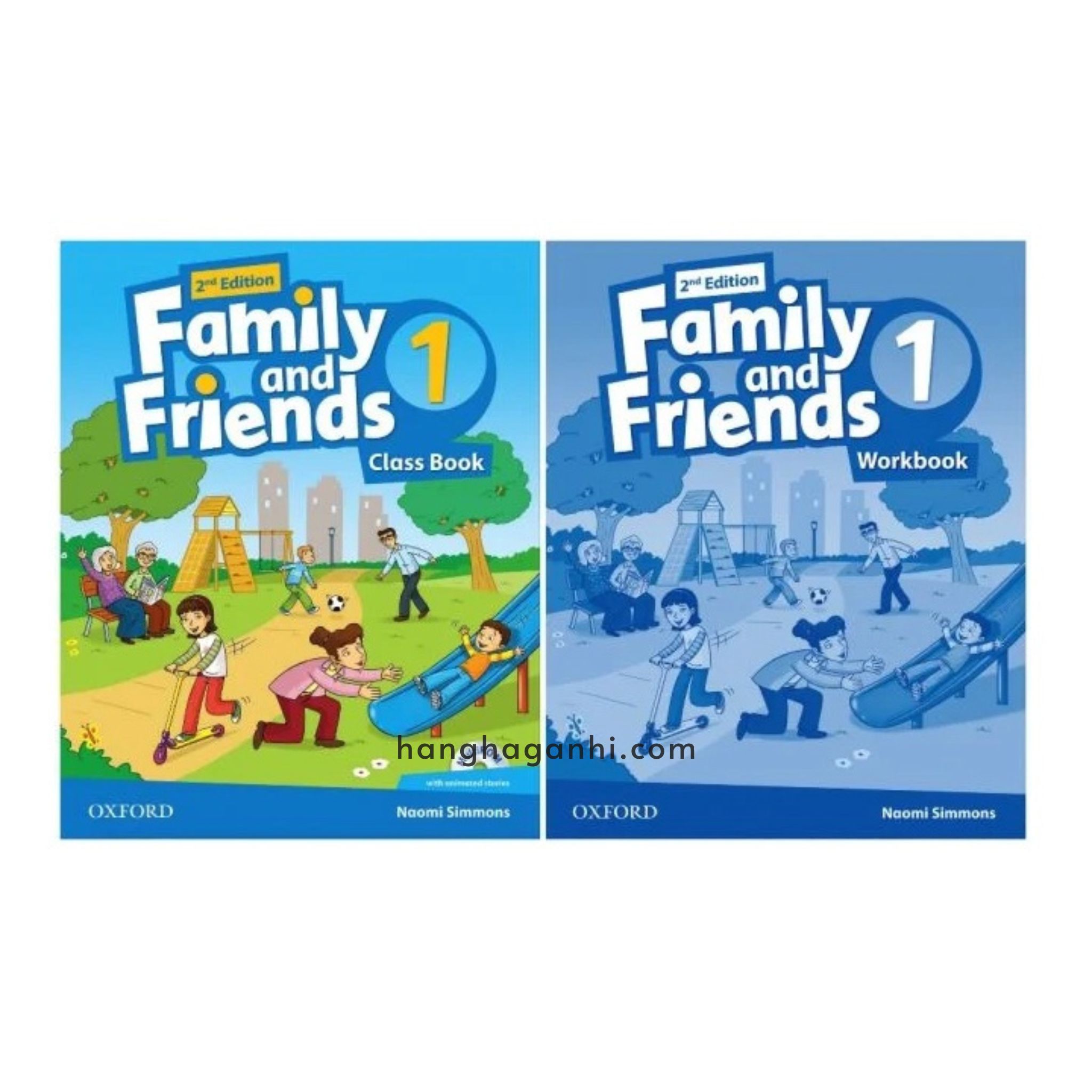 Bộ sách Family and Friends Level 1 (2nd , Class book và Work book) – Tặng kèm file nghe