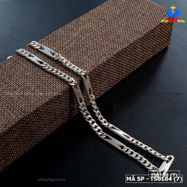 Dây chuyền bạc nam bản to ✔_thumbnail_2