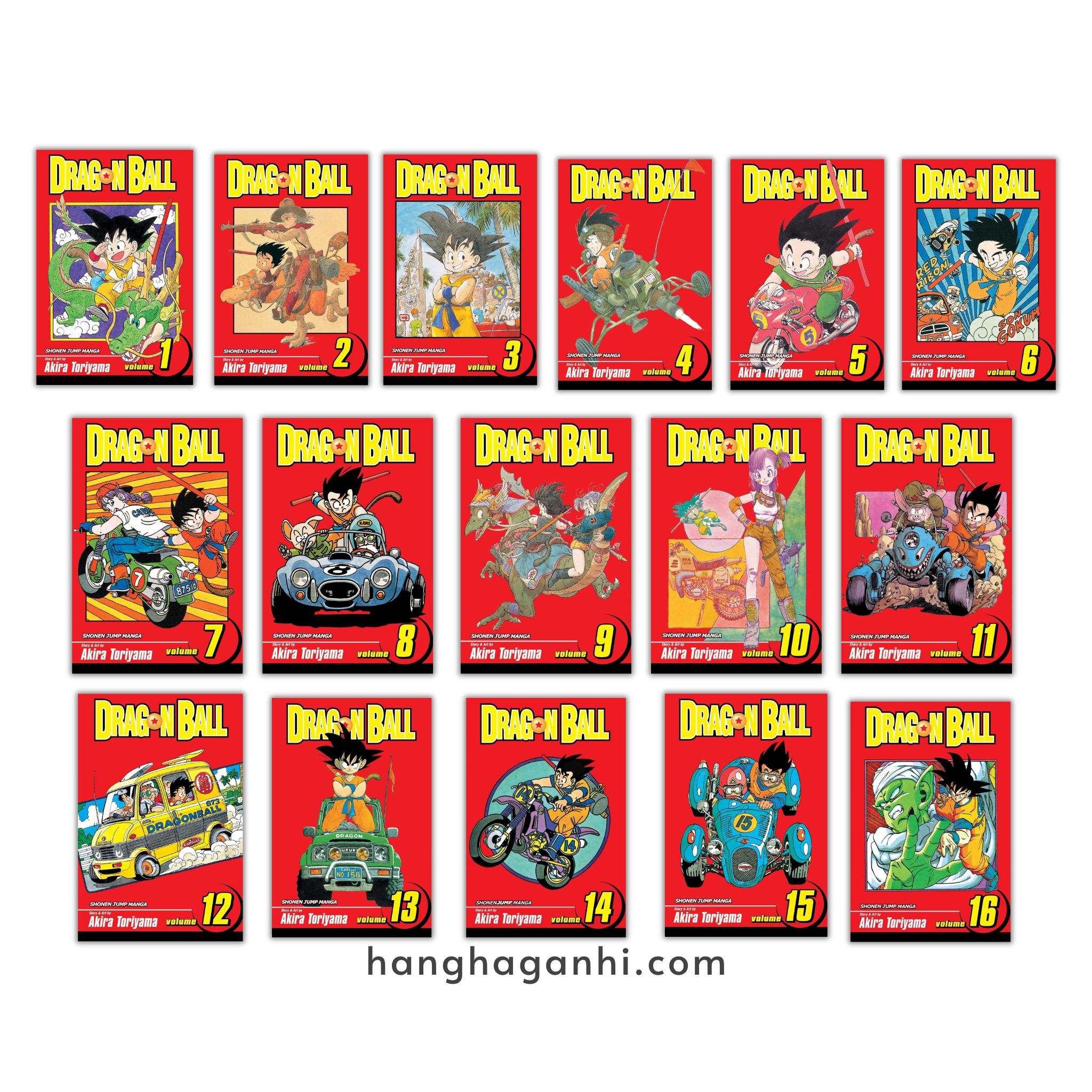 [TIẾNG ANH] - Truyện Tranh Dragon Ball Phần 1 (Vol 1 – 16)